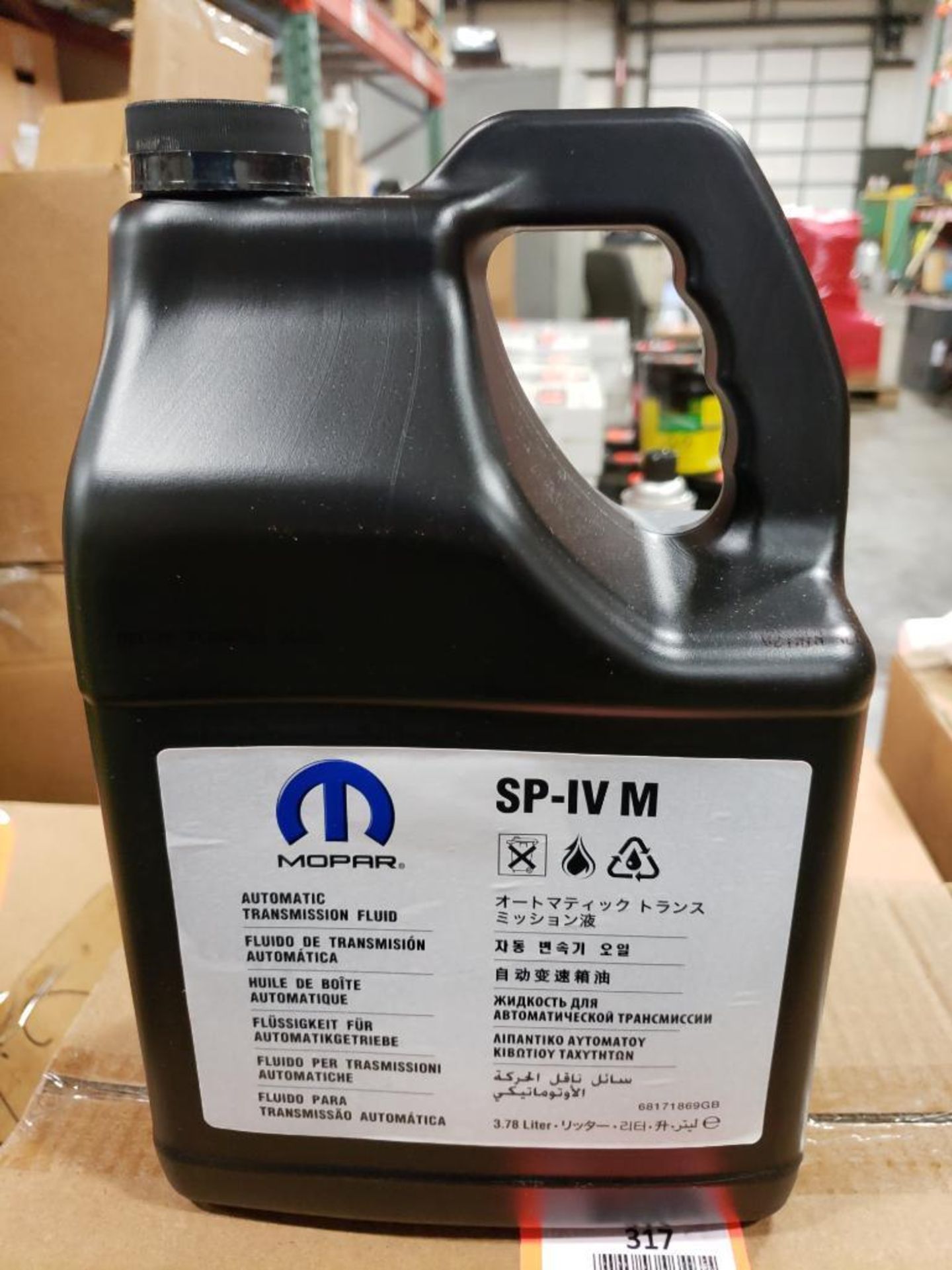Qty 8 - MOPAR SP-IV M automatic transmission fluid bottle. New in box. (2 Boxes of 4 Bottles each). - Image 3 of 4