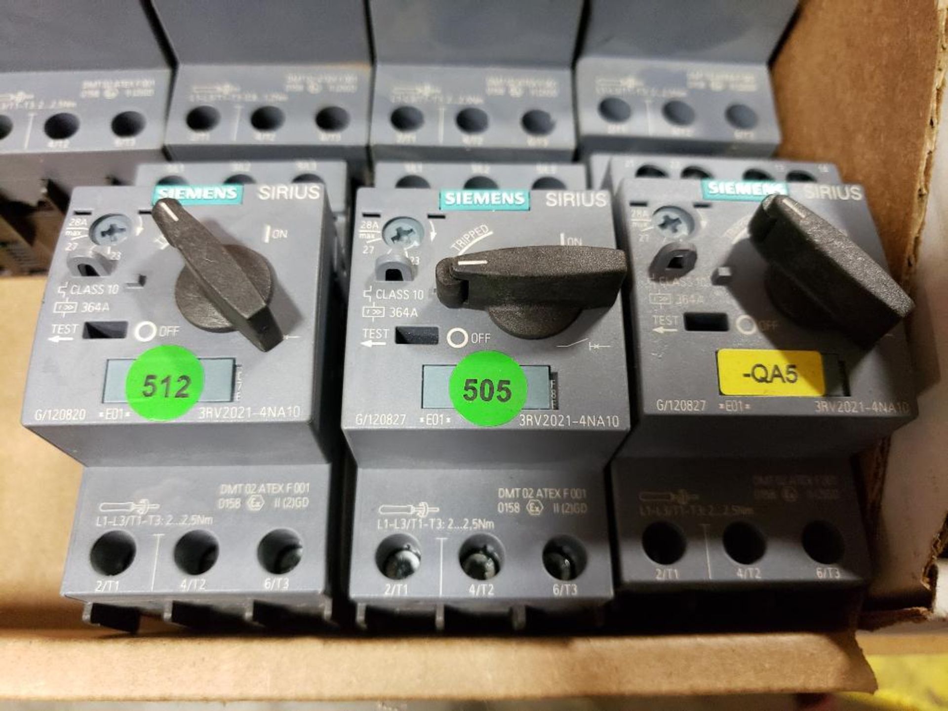 Assorted electrical contactor starters. Siemens. - Image 6 of 8
