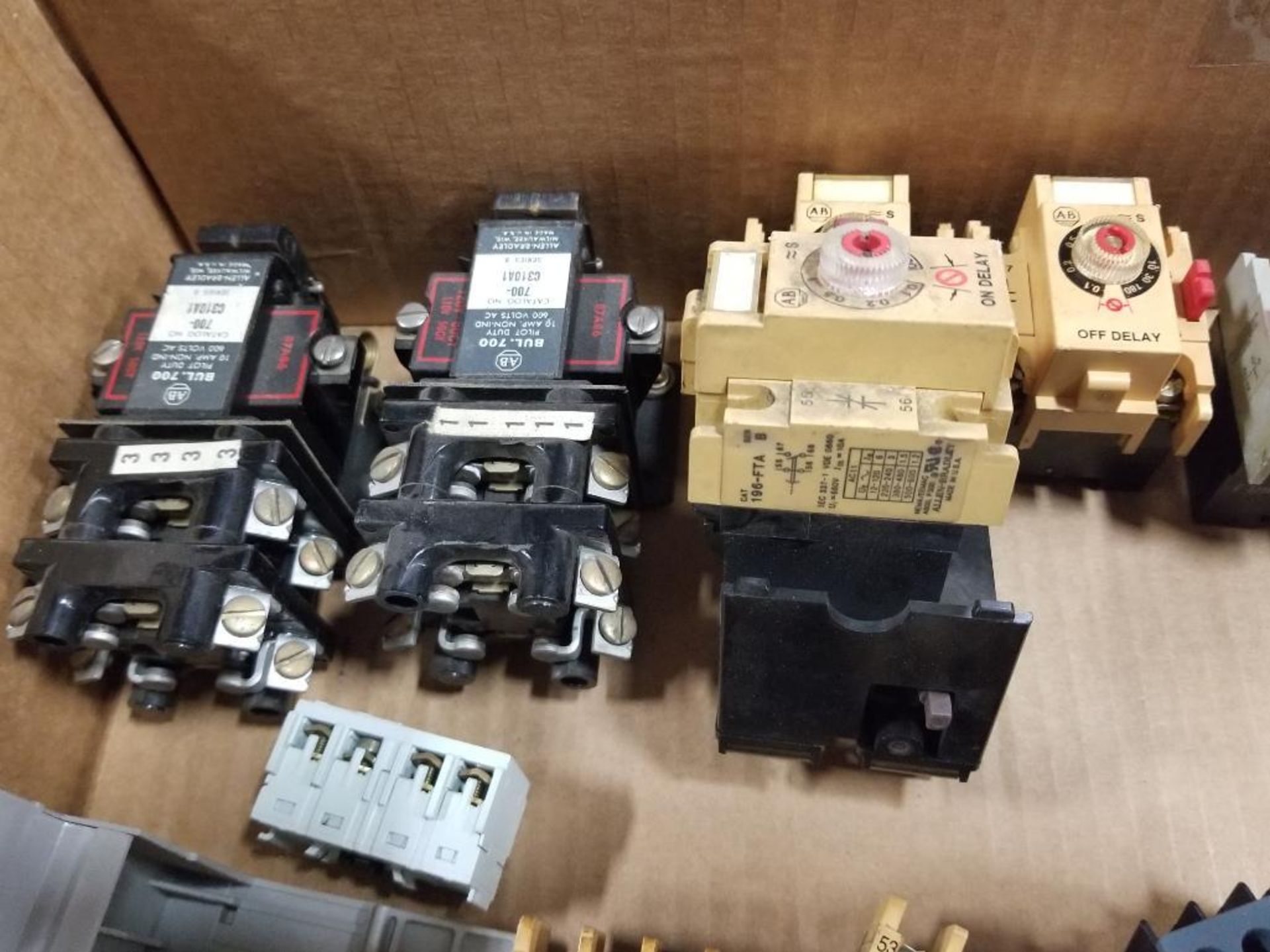 Assorted electrical contactors, relay, modules. Allen Bradley, Siemens, Halstrup Welcher. - Image 9 of 10