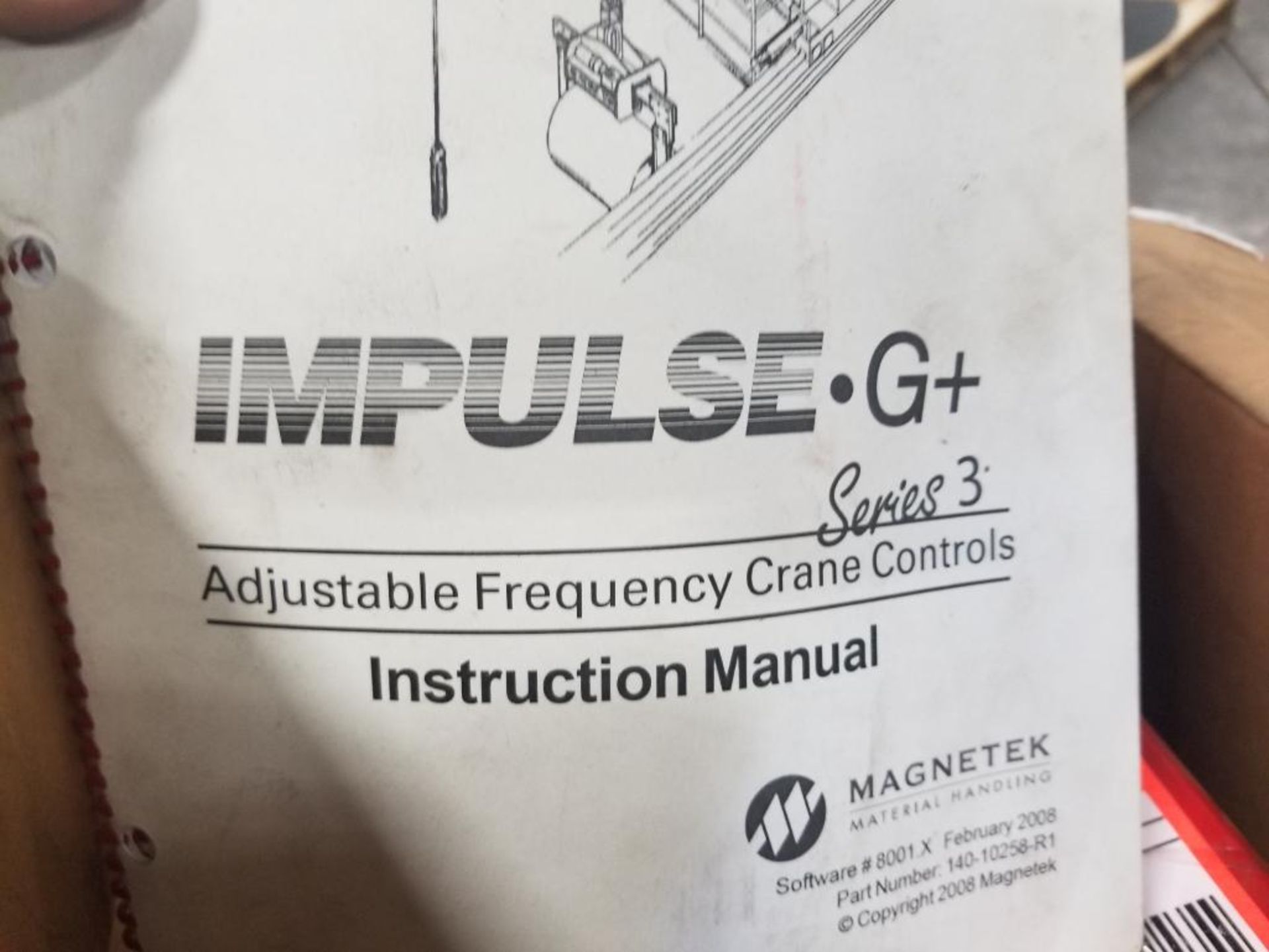 Magnetek Impulse G+ adjustable frequency crane control drive. CIMR-F7U4011. - Image 6 of 6