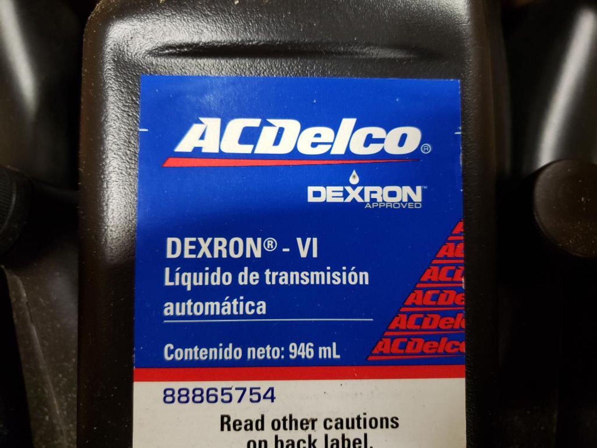 Qty 15 - AC Delco Dexron - VI transmission fluid. 946mL bottles. 88865754. - Image 3 of 3