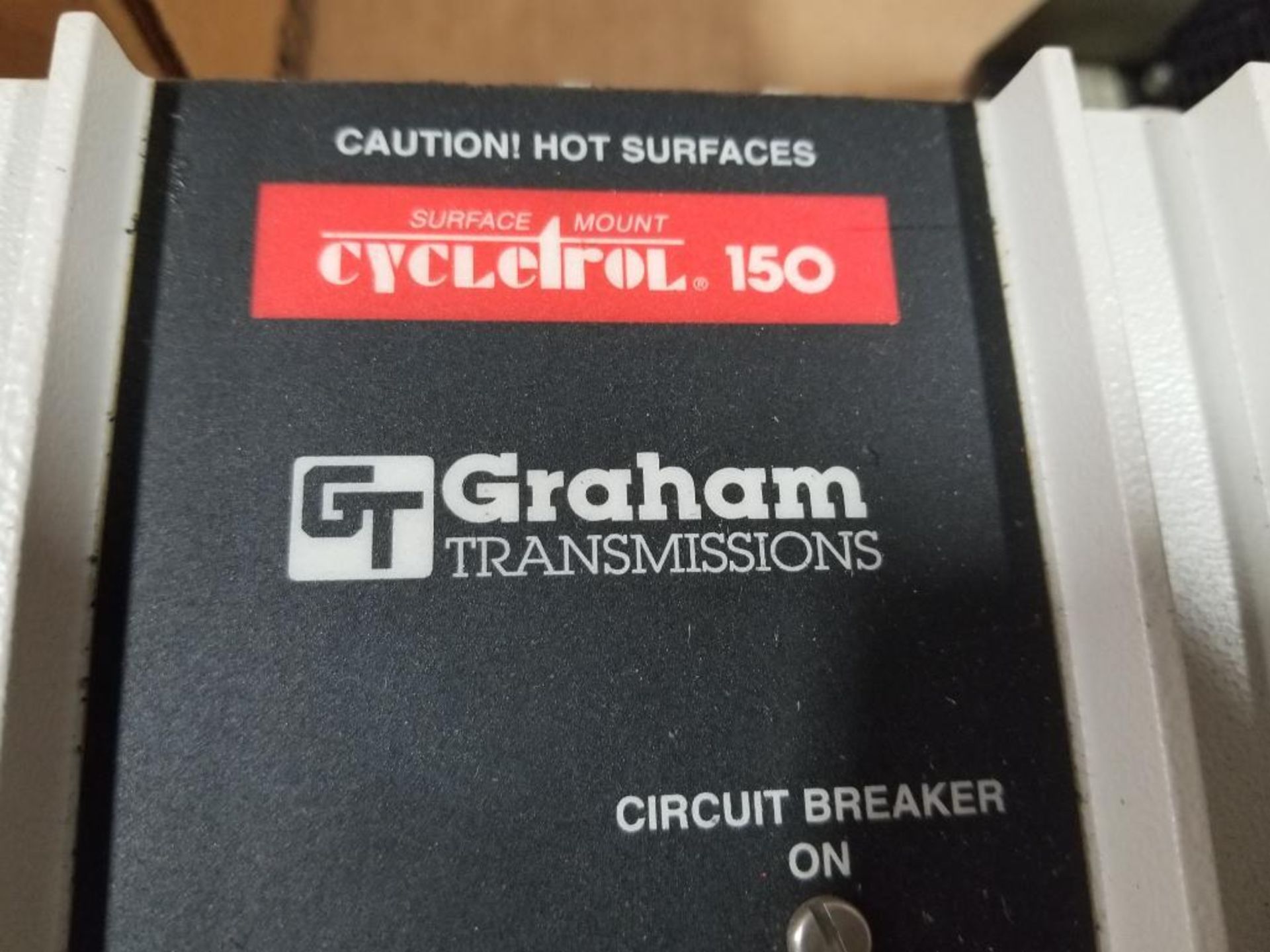 Graham Transmissions Cycletrol 150 motor control. 1/8-2HP. - Image 2 of 6