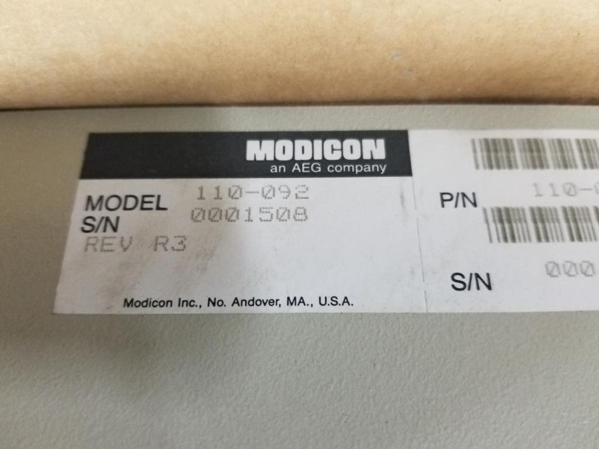 AEG Modicon Cyberline 1000 servo drive. 110-092. - Image 4 of 5