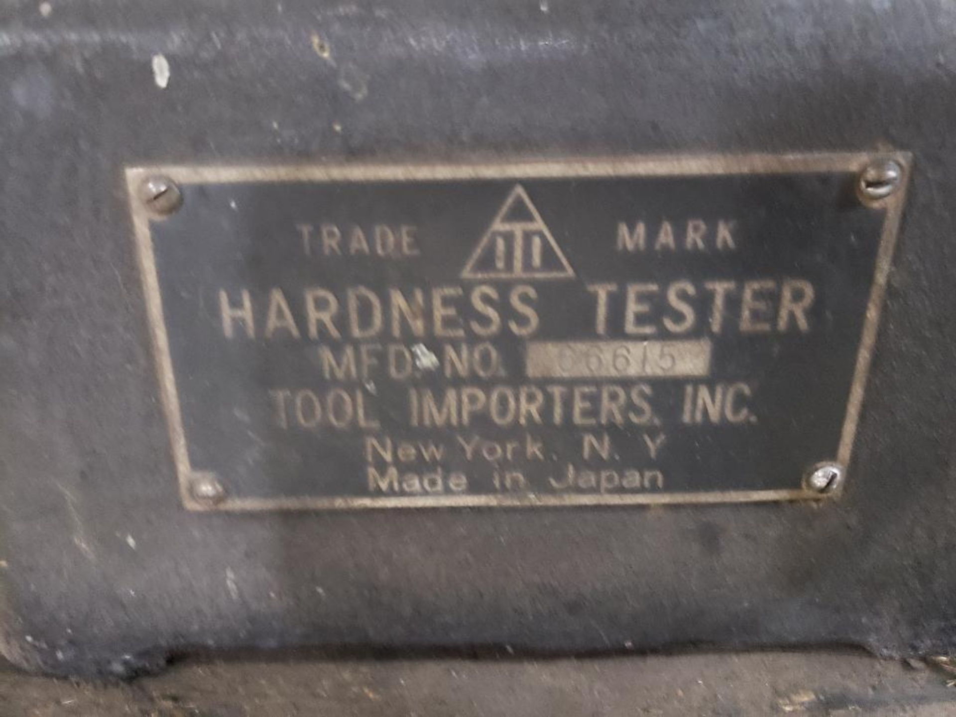 Trade Mark Tool Importers Hardness Tester 66615. - Image 2 of 8
