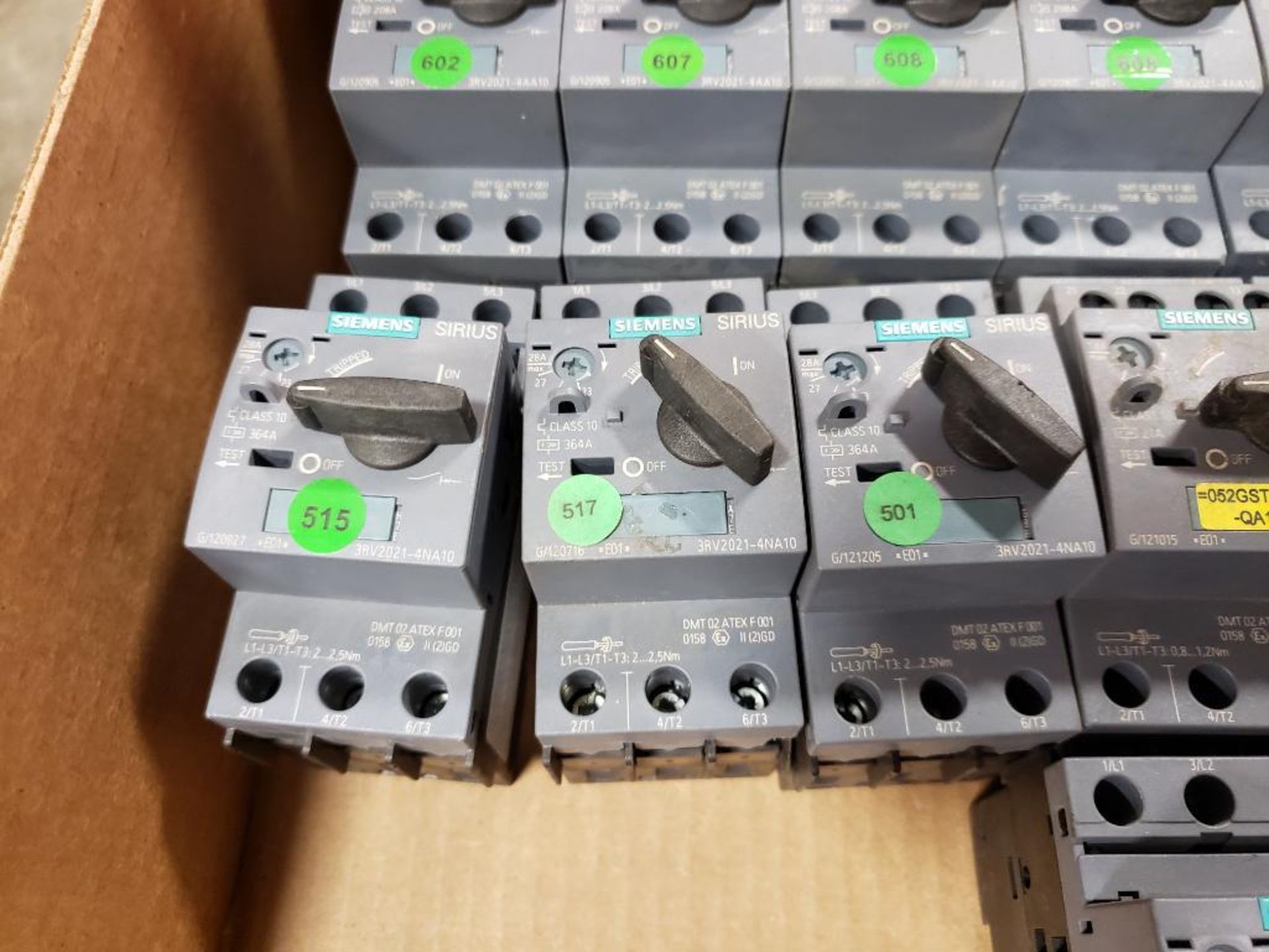 Assorted electrical contactor starters. Siemens. - Image 5 of 8