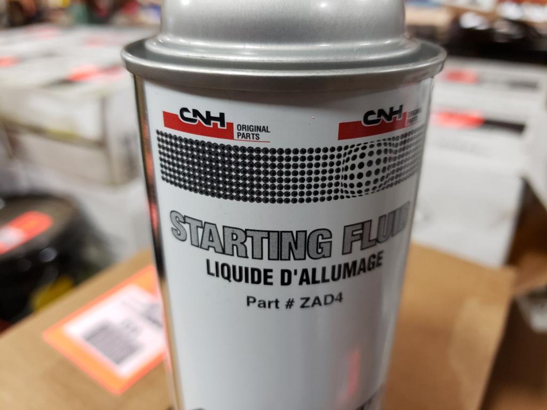 Qty 48 - Valspar CNH Starter fluid. ZAD4. (4 Boxes of 12 Cans each) - Image 4 of 4