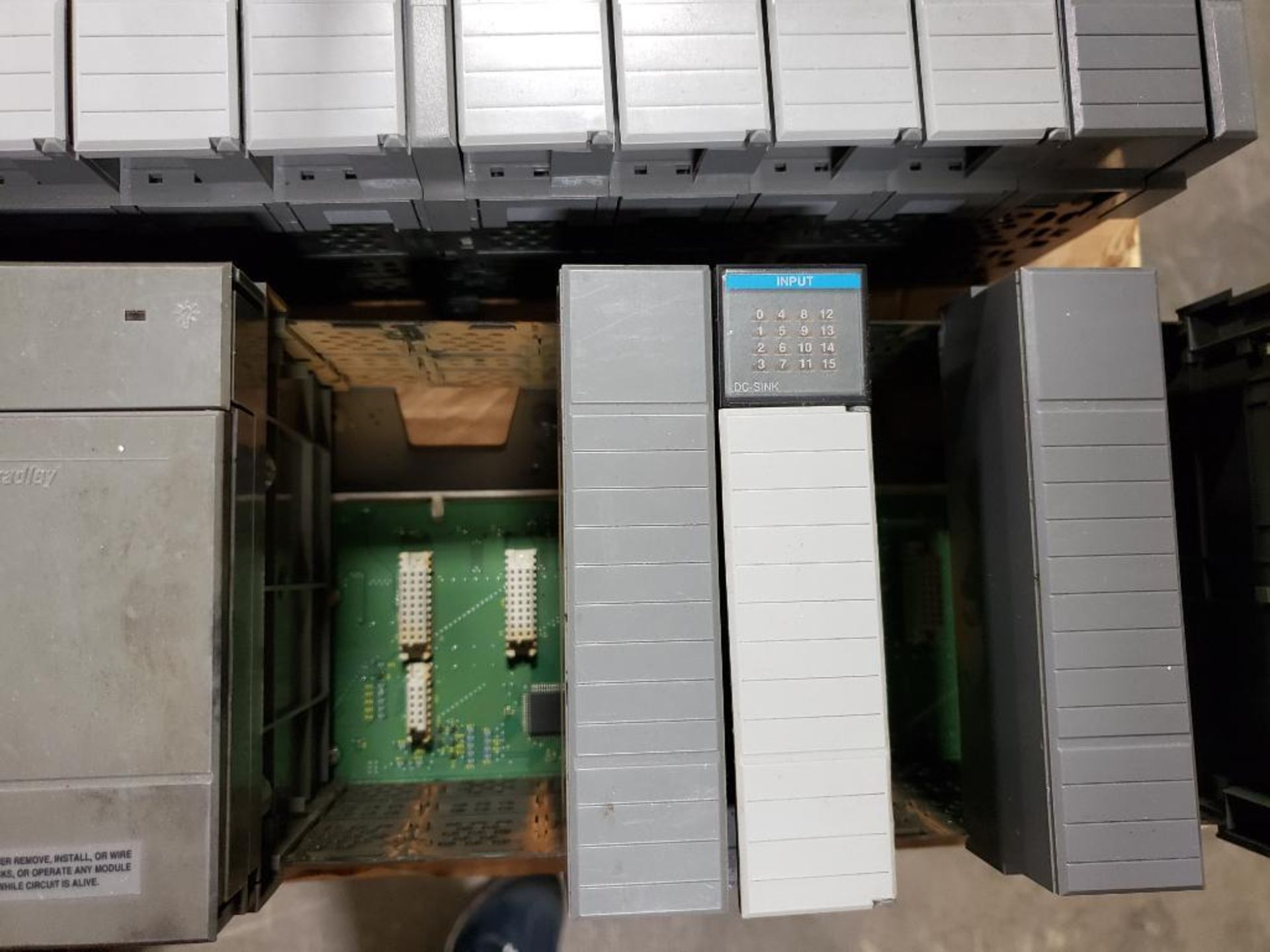 Qty 6 - Assorted Allen Bradley SLC control racks. I/O units. - Image 6 of 9