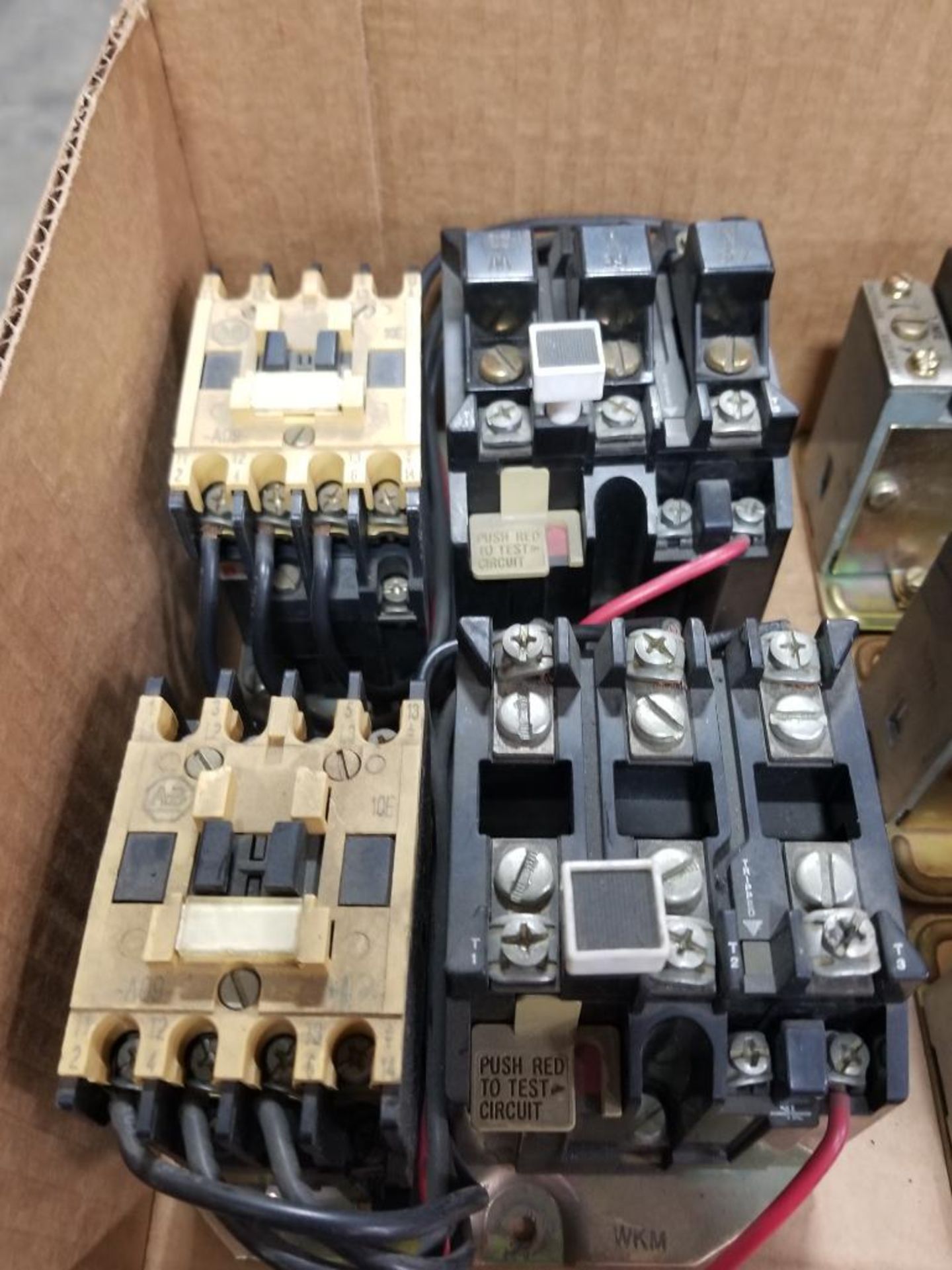 Assorted electrical contactors, relay, modules. Allen Bradley, Siemens, Halstrup Welcher. - Image 2 of 10