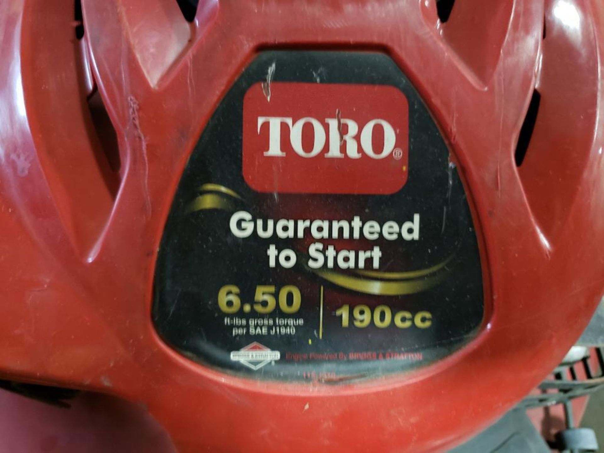 Toro lawn mower. 22" Front Drive. - Image 3 of 6