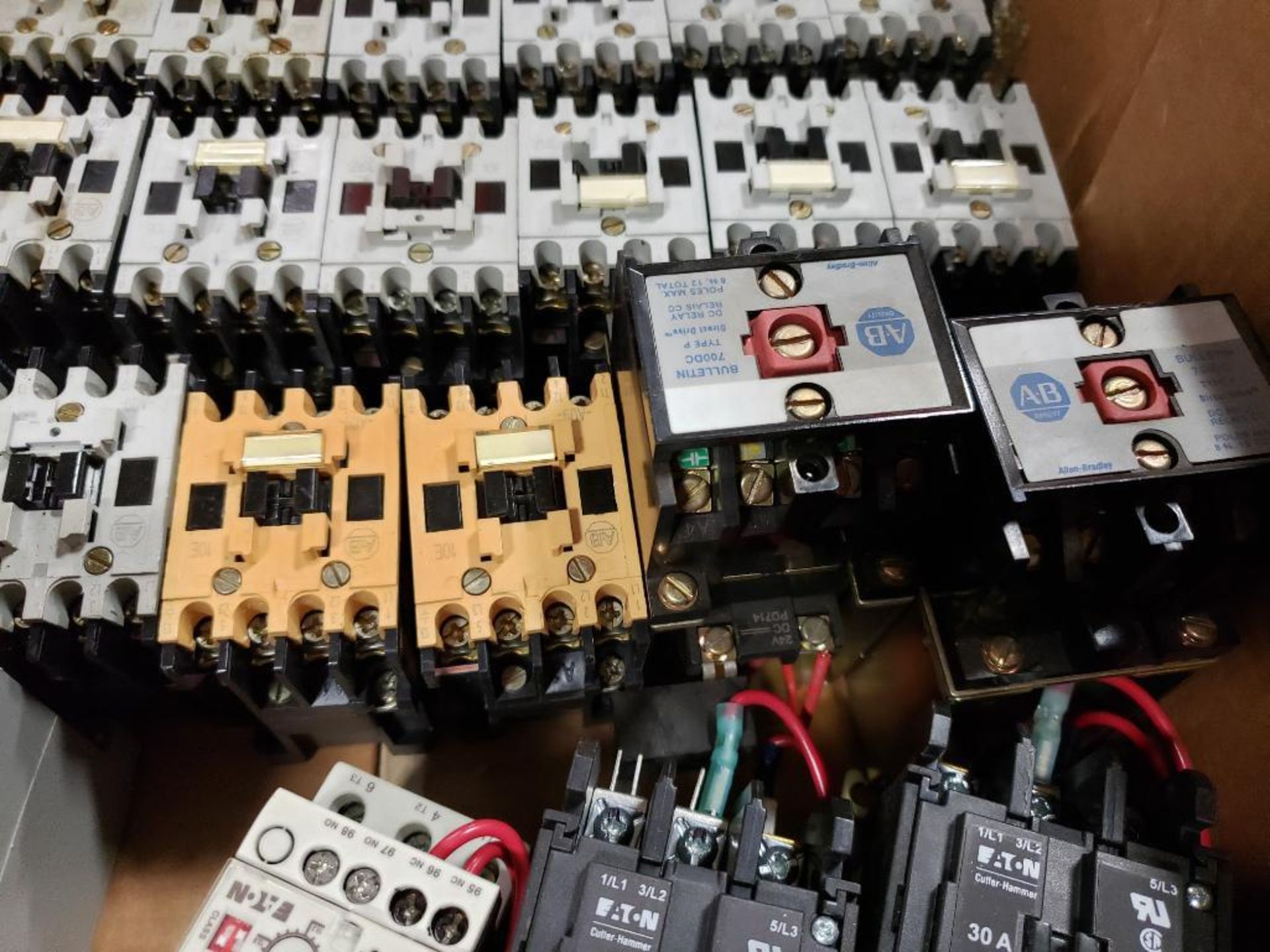 Assorted electrical contactor, relays. Cutler Hammer, Allen Bradley, Square-D, Eaton. - Image 4 of 8