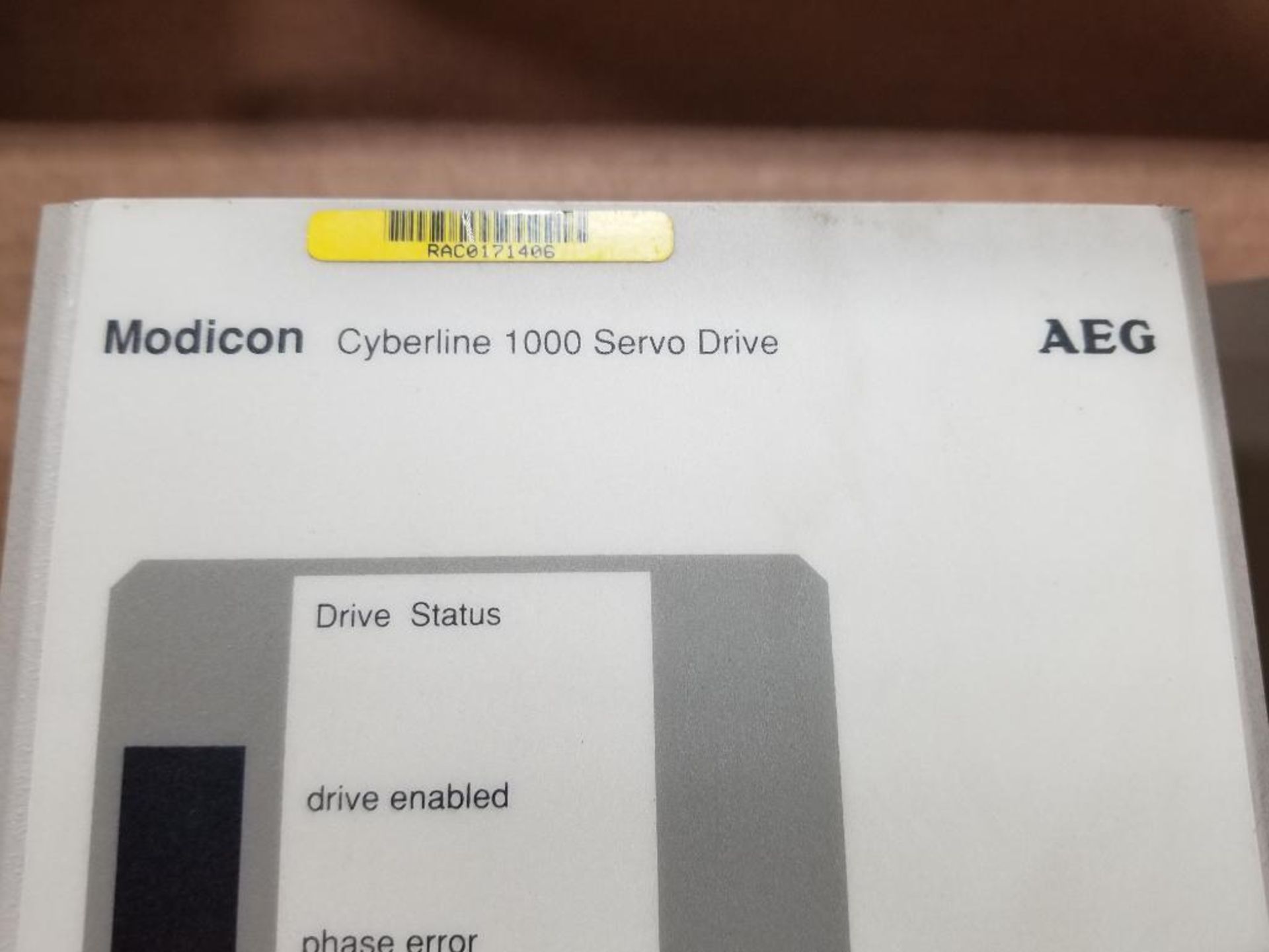 AEG Modicon Cyberline 1000 servo drive. 110-092. - Image 2 of 6