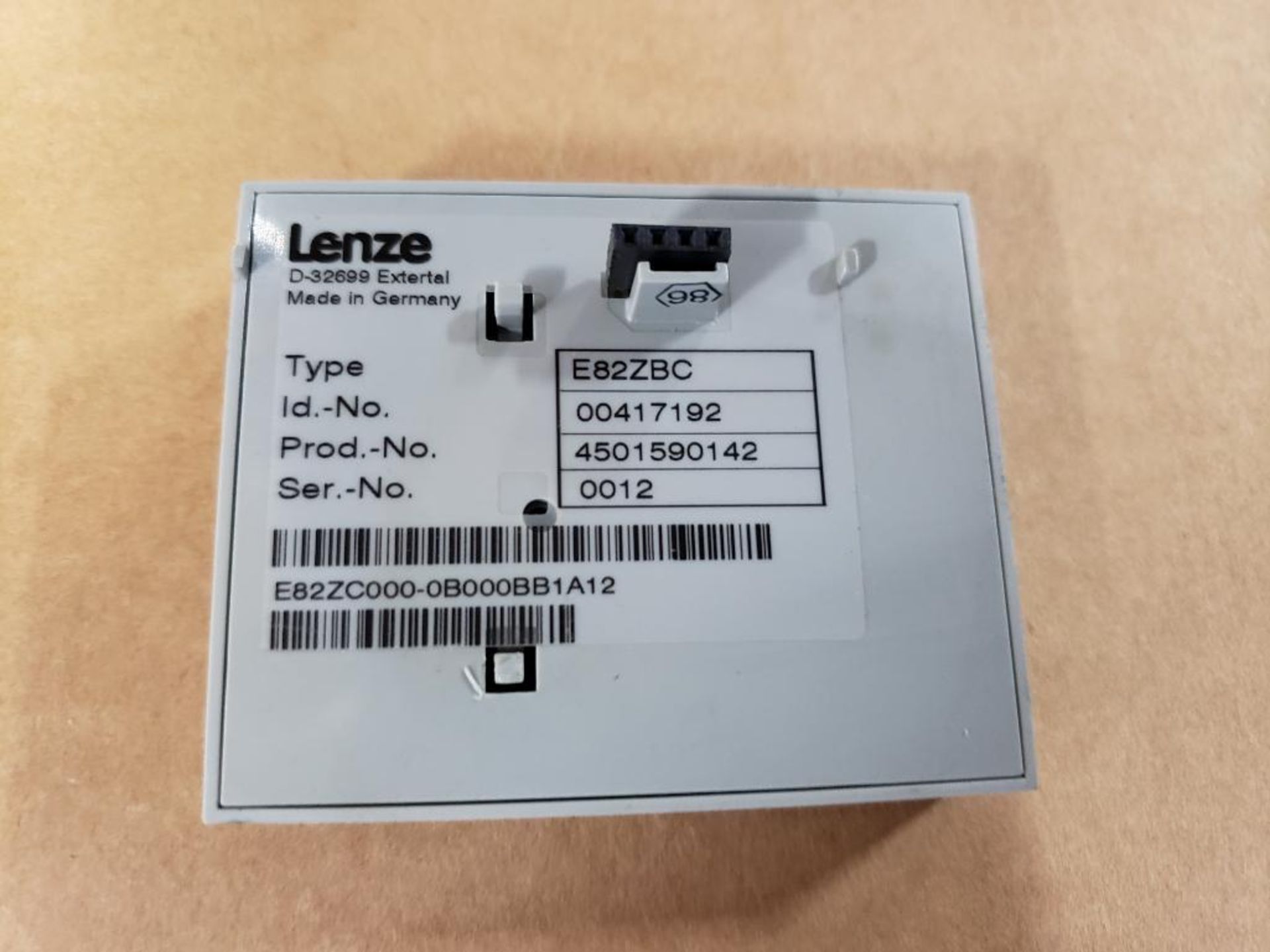 Qty 2 - Lenze 8200 vector drive. Includes Qty 2 - E82ZBC controller. - Image 3 of 5