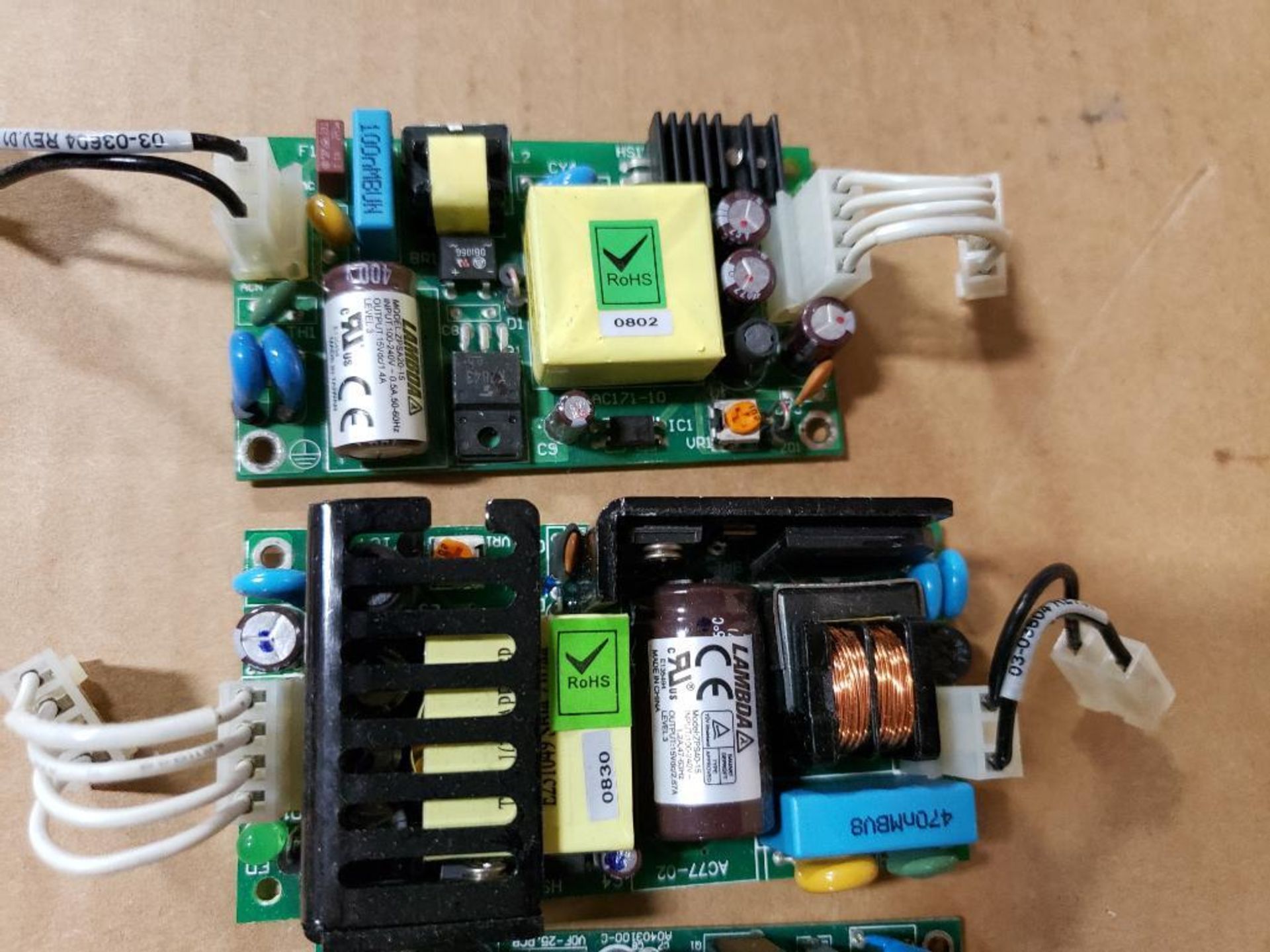 Assorted electrical control boards power supplies. - Image 11 of 14