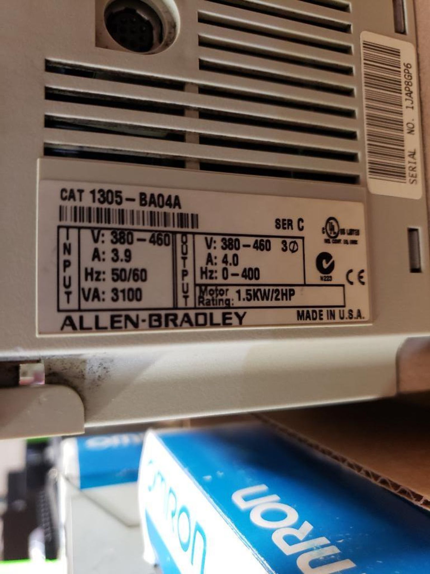 Allen Bradley 1305 ac drive and controller. 1305-BA04A. - Image 5 of 5