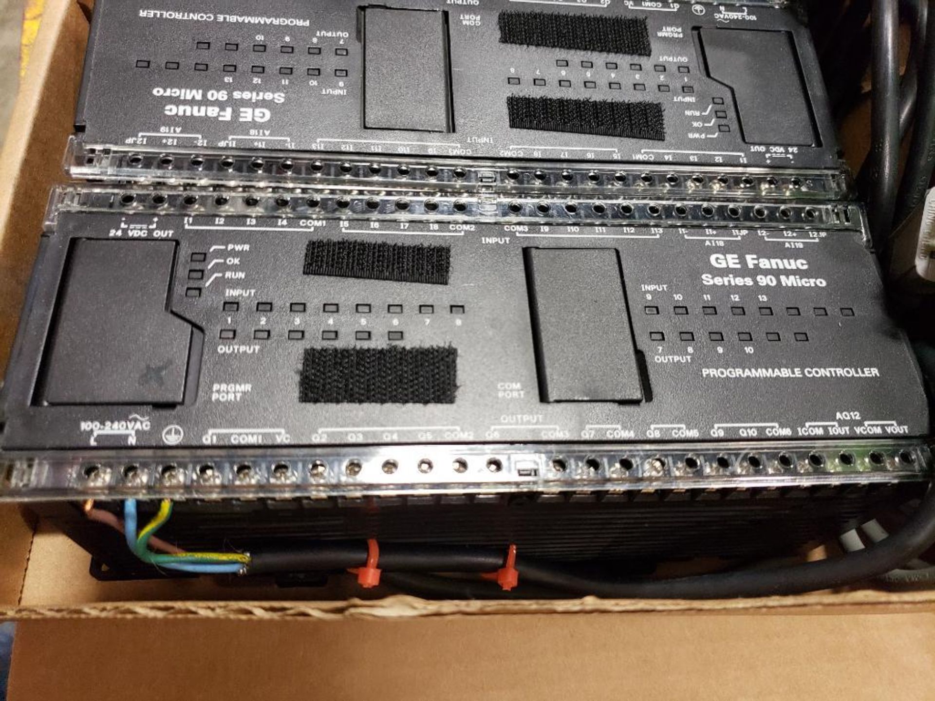 Qty 2 - GE Fanuc Series 90 Micro programmable controller. IC693UDR005RP1. - Image 2 of 6