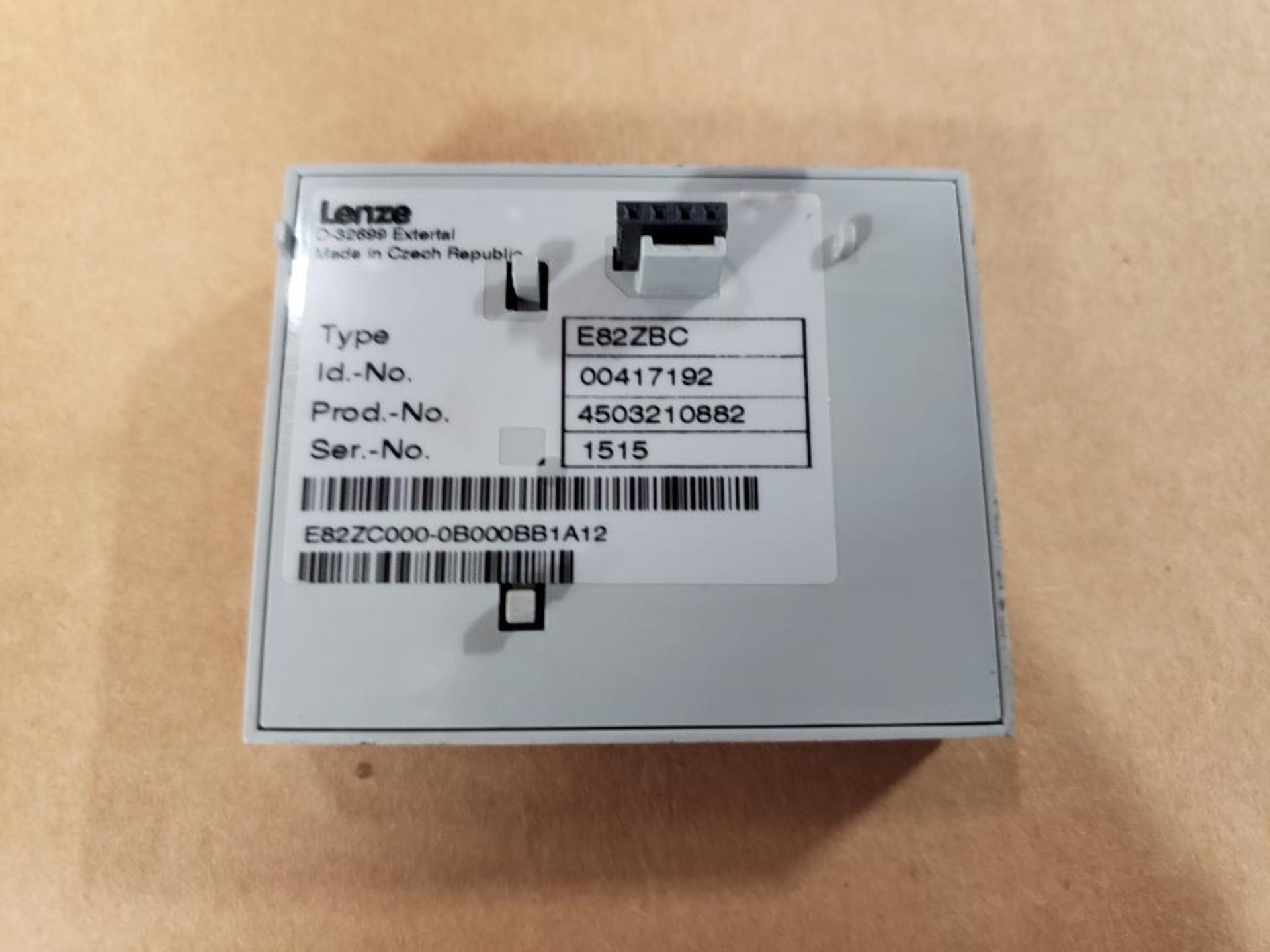 Qty 2 - Lenze 8200 vector drive. Includes Qty 2 - E82ZBC controller. - Image 4 of 4