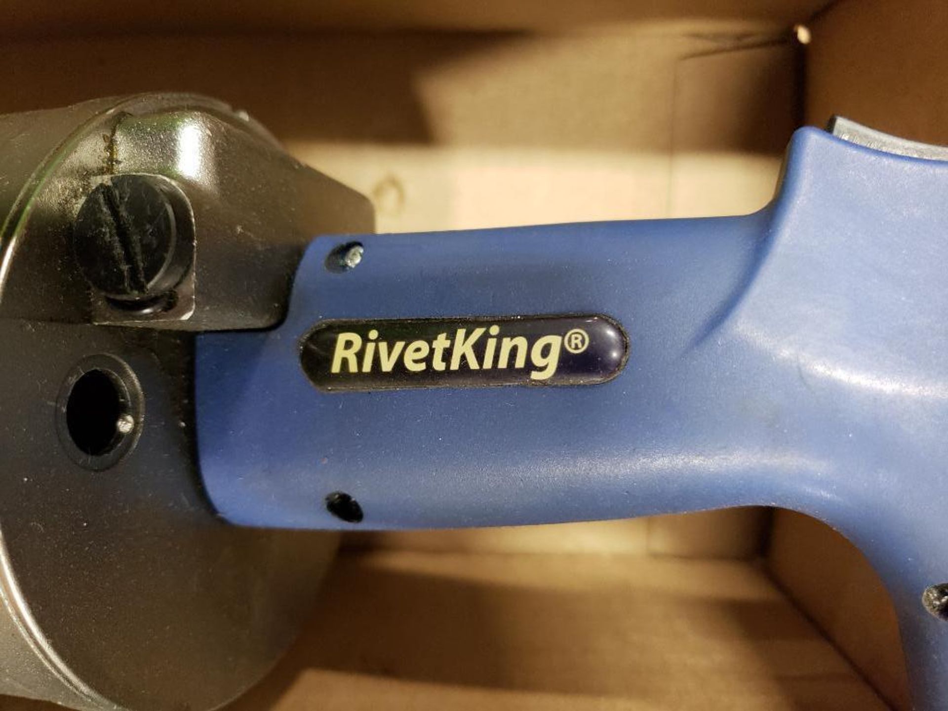 Qty 2 - Assorted rivet gun. RivetKing. - Image 3 of 9