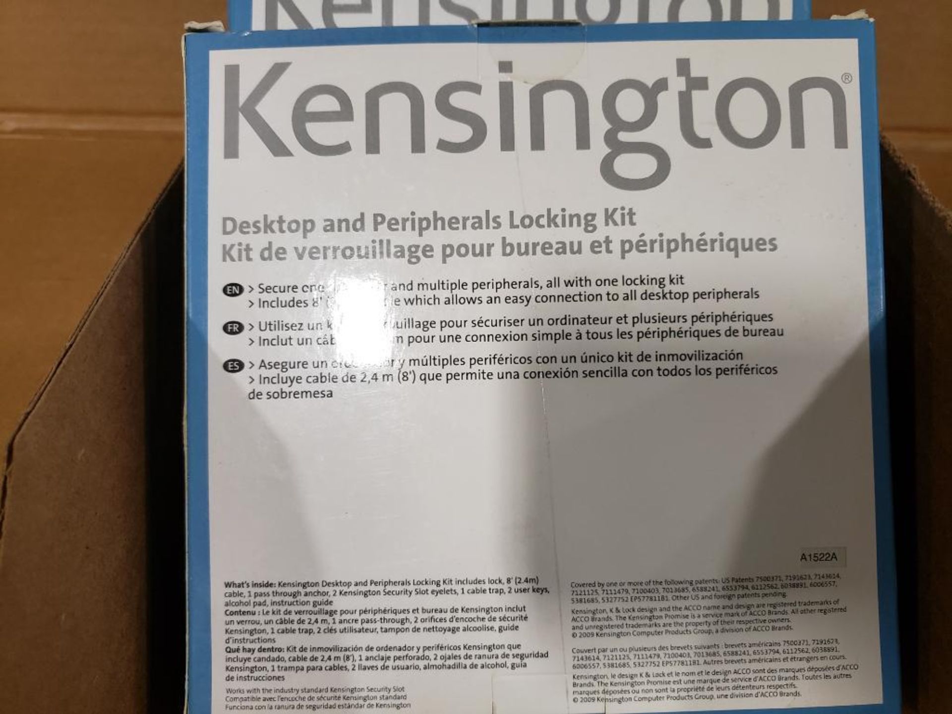 Qty 2 - Kensington notebook lock kits. New in box. - Image 5 of 7