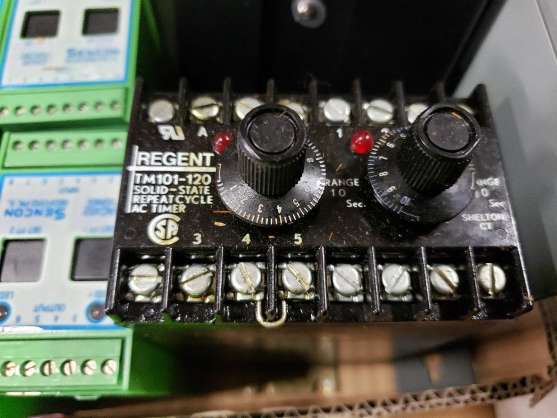 Assorted electrical contactors, relays. Allen Bradley, Sencon, Regent - Image 3 of 9