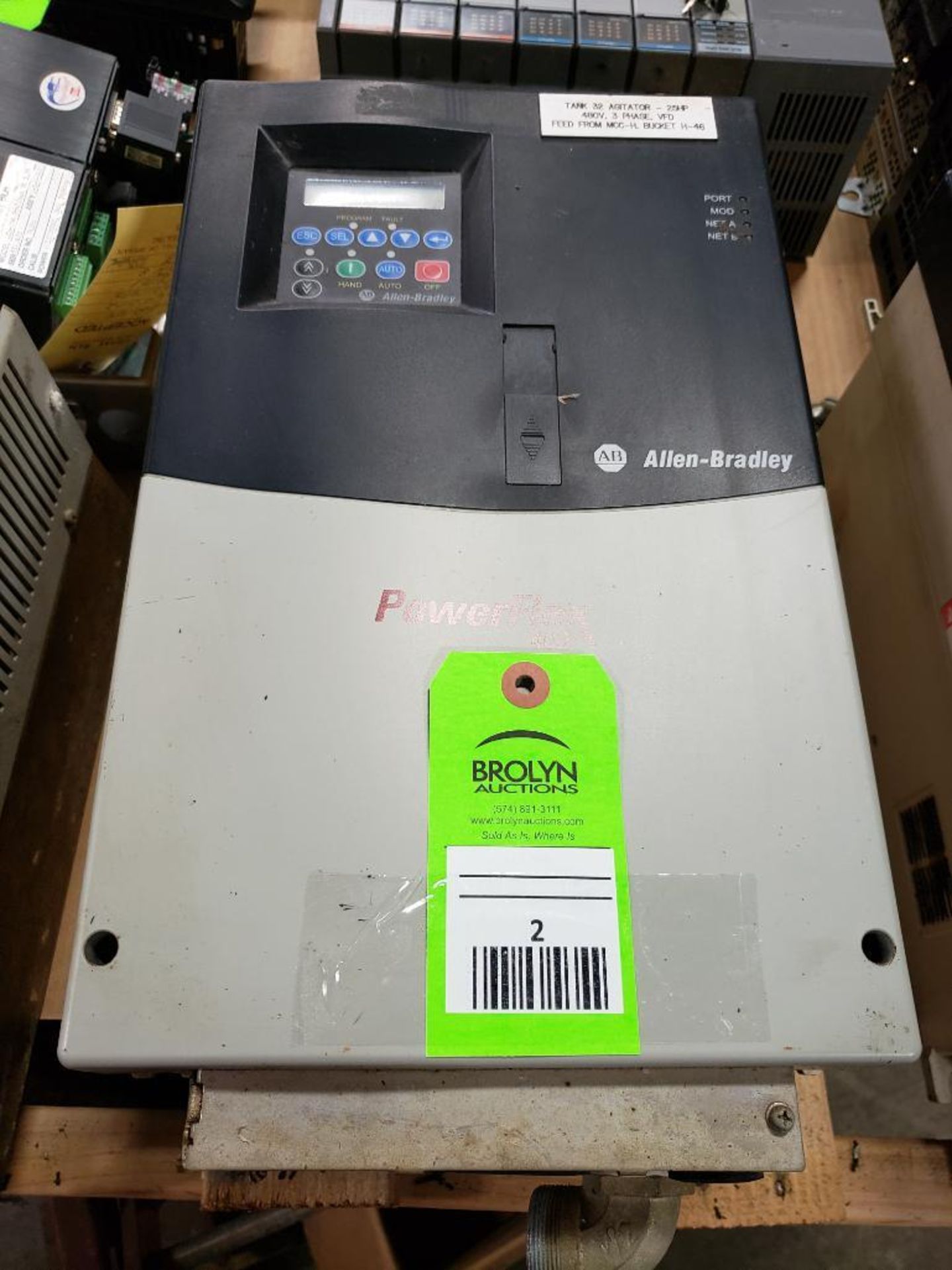 Allen Bradley Power Flex 400 22C-D038A103.