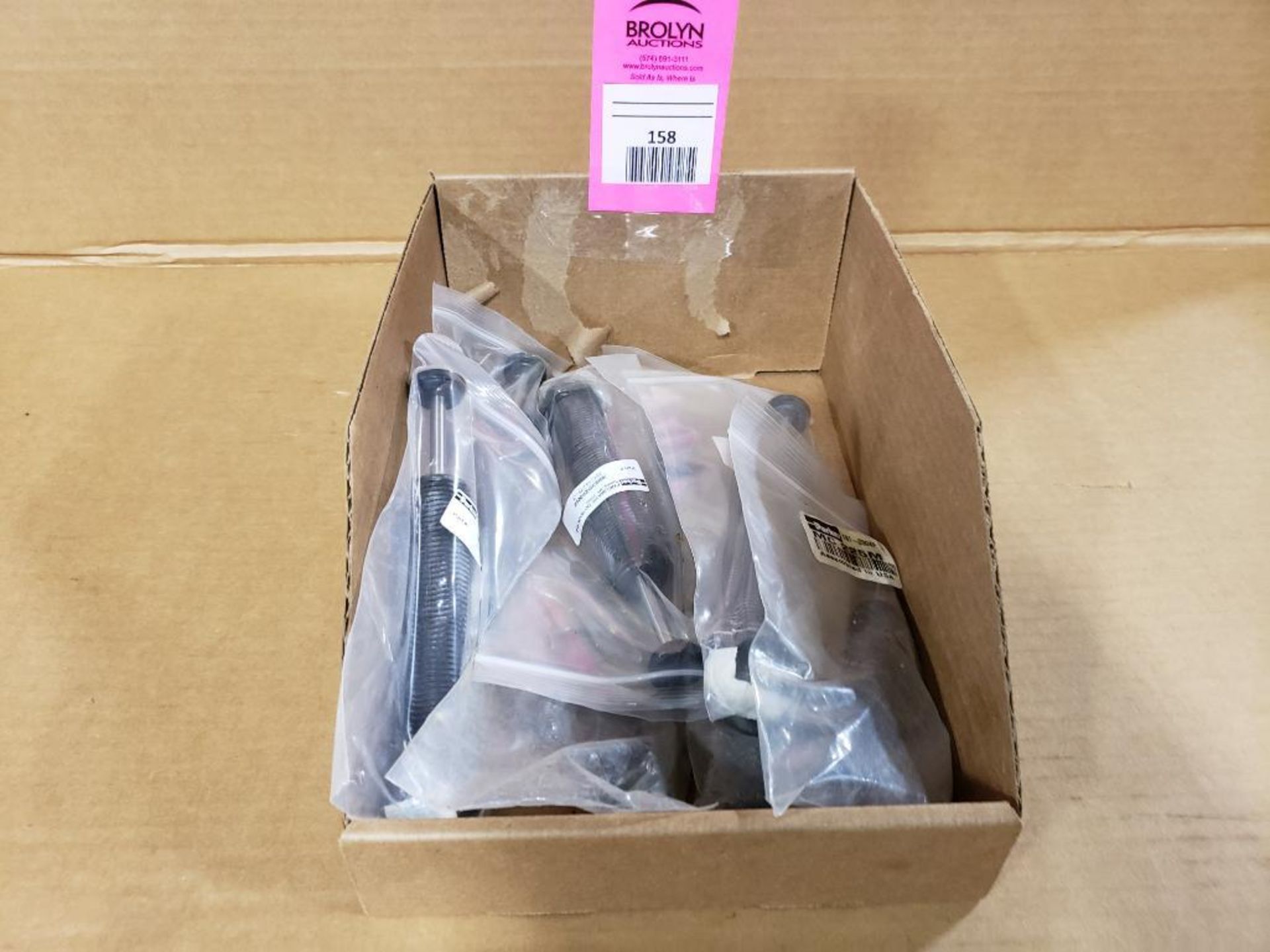 Assorted Parker pneumatics shock absorber. New in package.