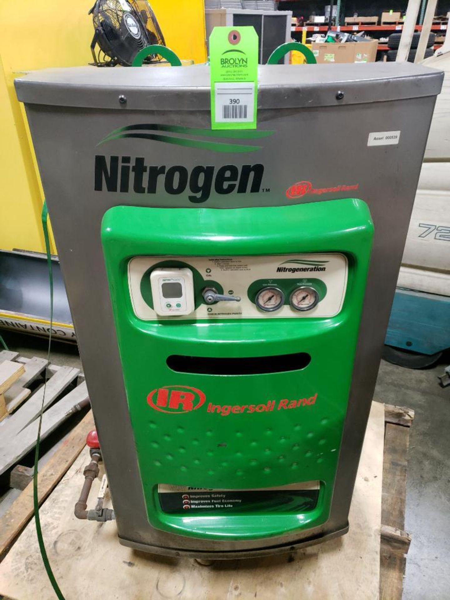 Ingersoll Rand nitrogen generator. Model N20406-PG. 175psig max. - Image 2 of 9