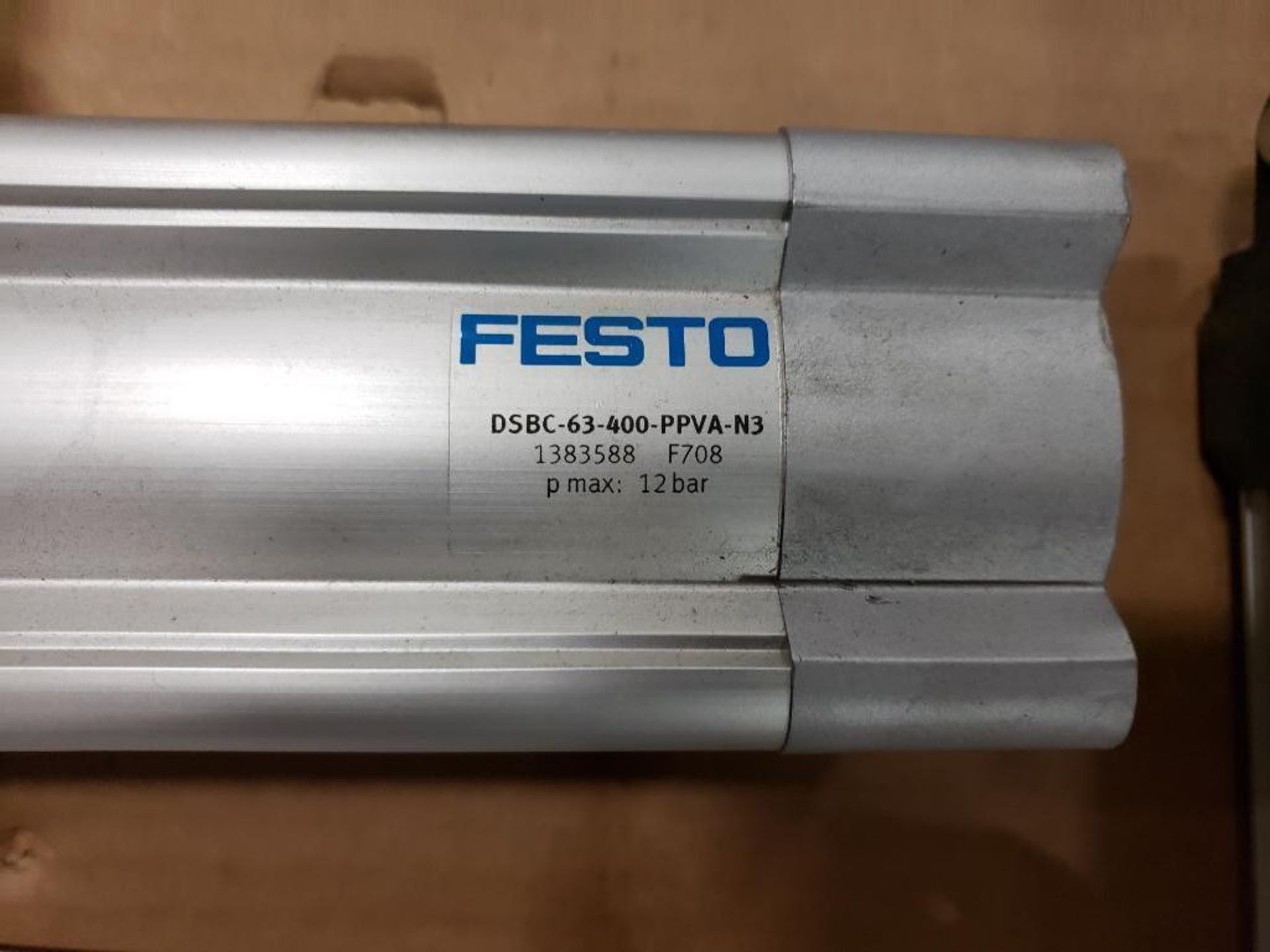 Pallet of assorted pneumatic cylinders. SMC, Festo. - Image 13 of 24