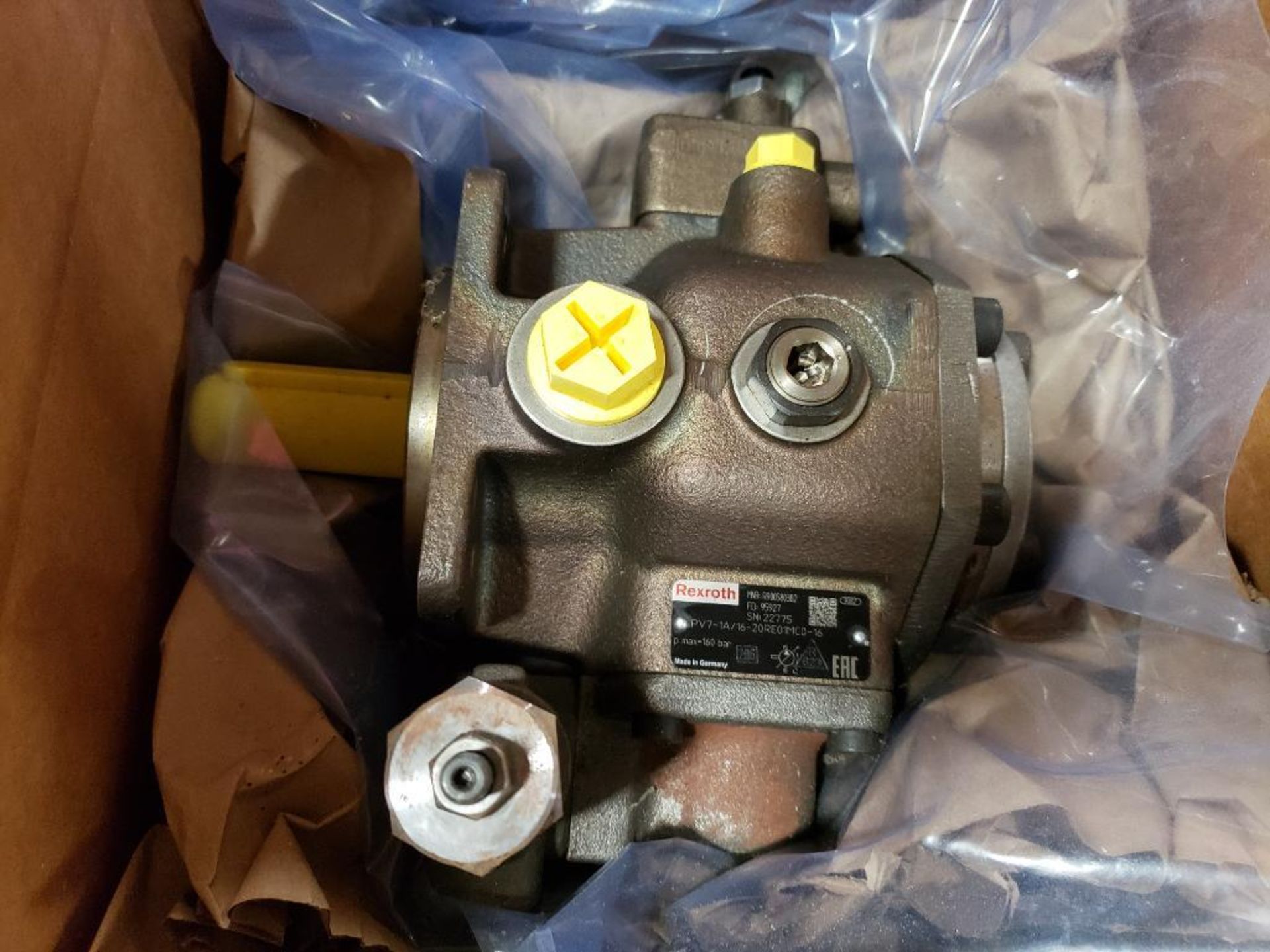 Rexroth PV7-1A/16-20RE01MC0-16 hydraulic pump. - Image 4 of 4