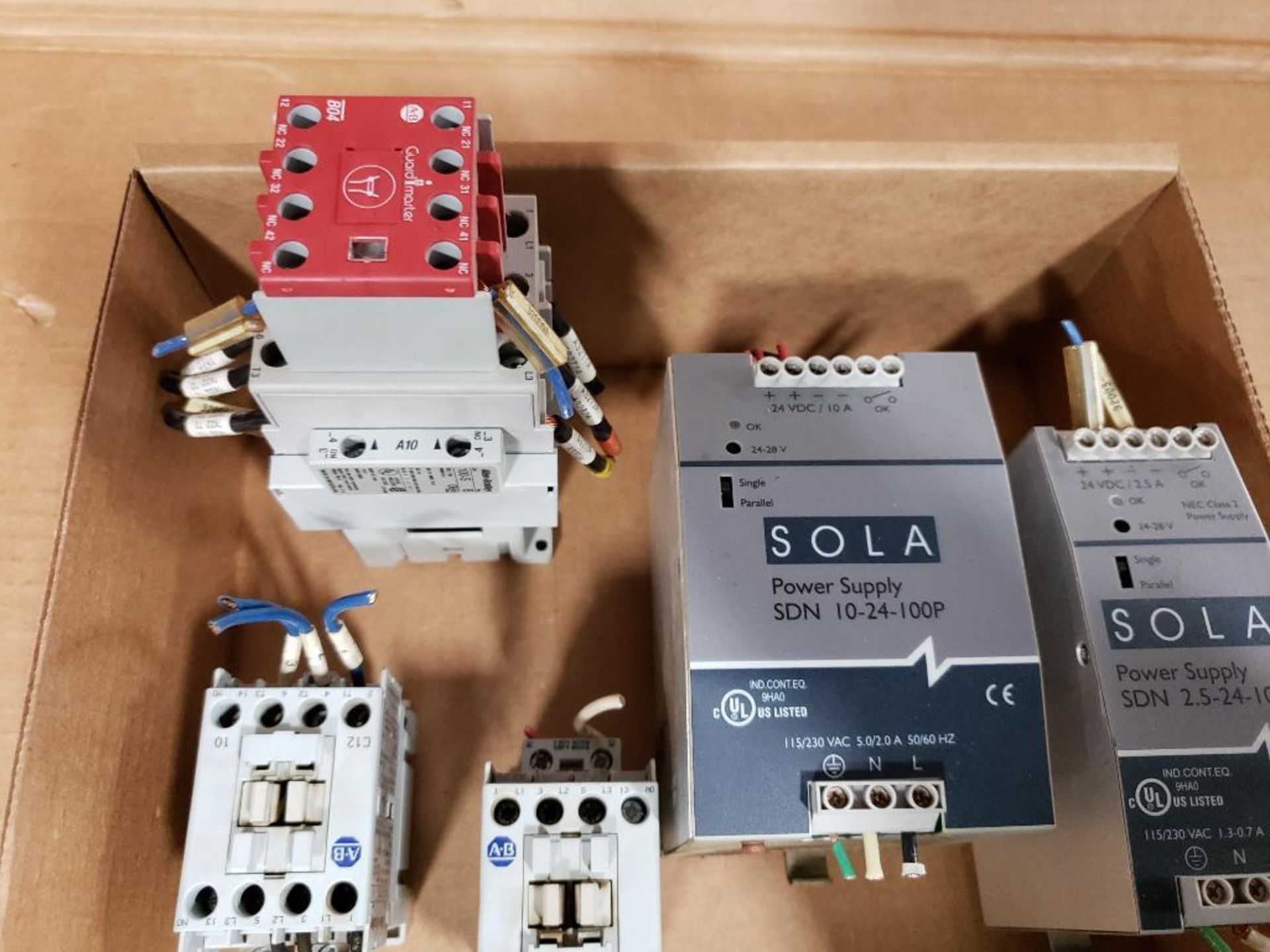 Assorted electrical power supply, contactor. Allen Bradley, Sola. - Image 2 of 5