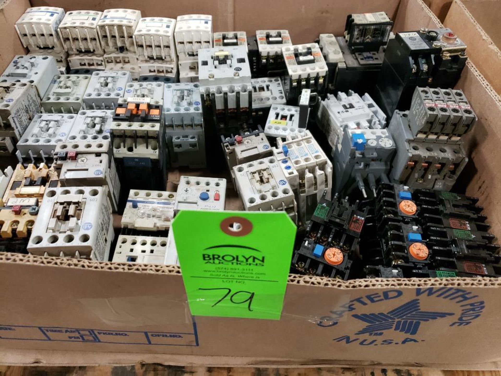 Large assortment of electrical.