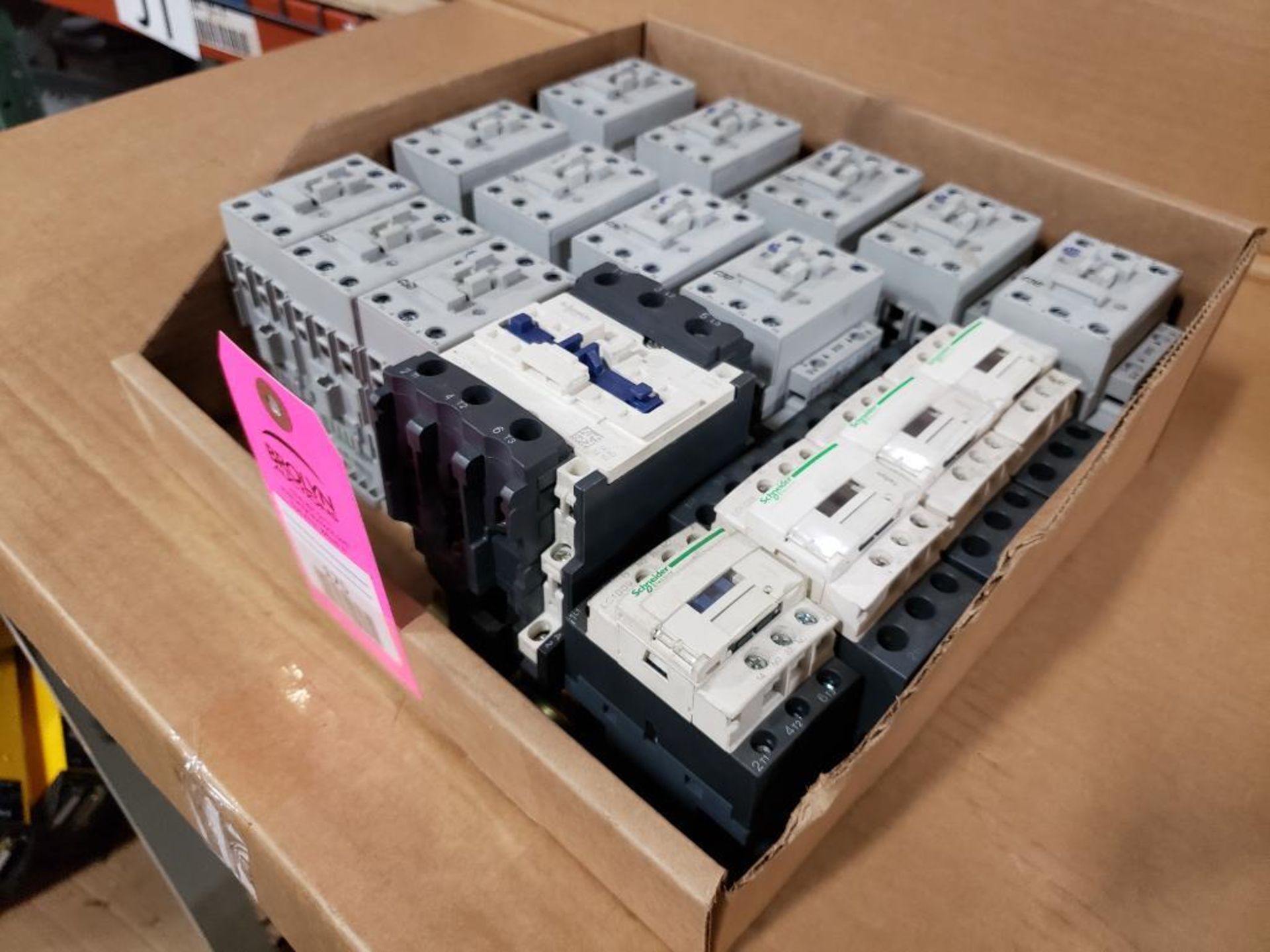 Assorted electrical contactor and relays. Allen Bradley, Schneider Electric. - Image 8 of 8