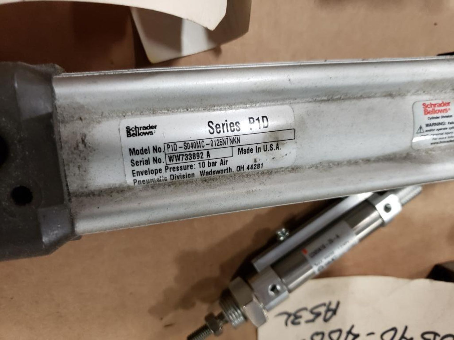 Pallet of assorted pneumatic cylinders. SMC, Festo. - Image 19 of 24