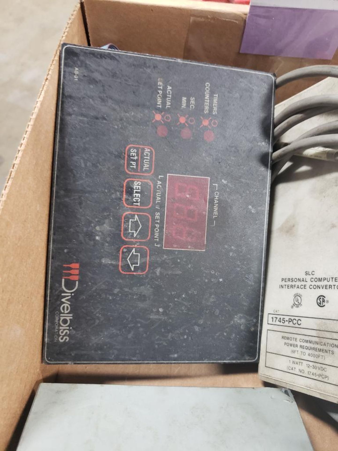 Assorted electrical controllers, relay, amps. HAAS, Divelbiss, Allen Bradley. - Image 5 of 9