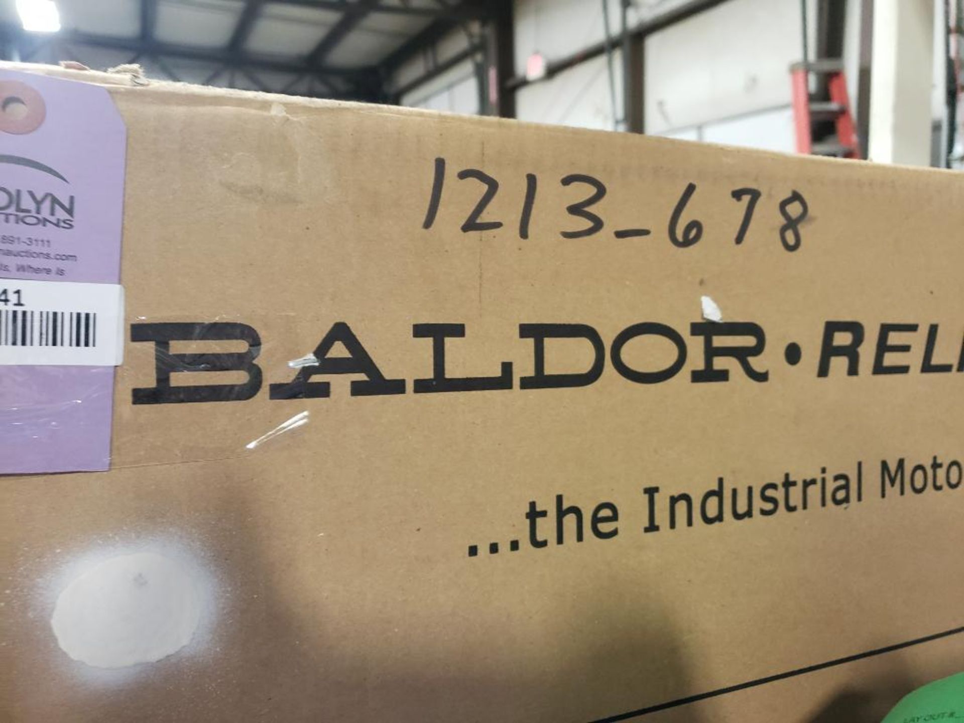 30HP Baldor Reliance 2013000110 SuperE severe duty XEX. 3PH, 575V, 3520RPM. New in box. - Image 3 of 8