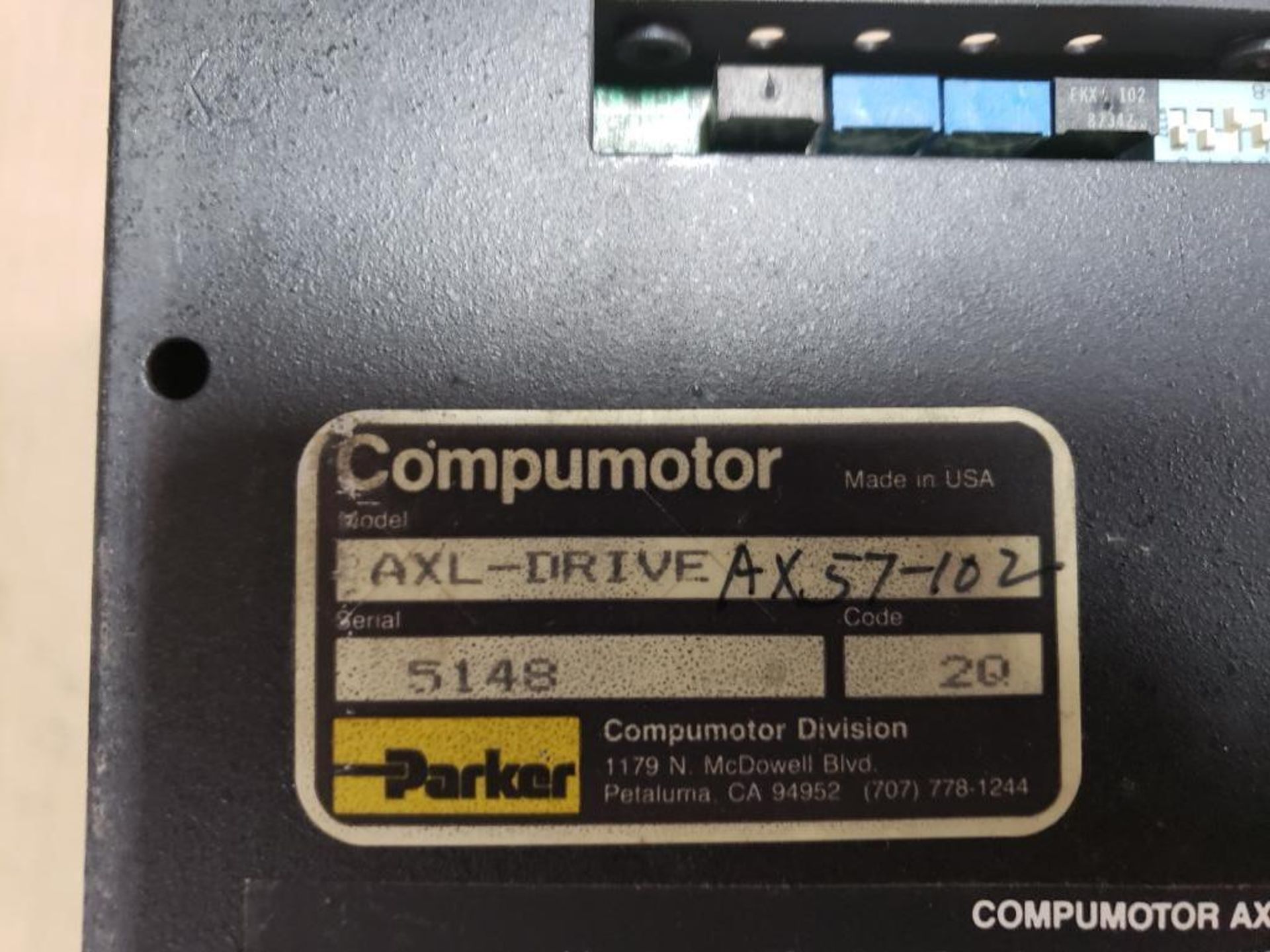 Qty 3 - Parker Compumotor Microstep drive. AX-Series. AXL-DRIVE. - Image 8 of 9