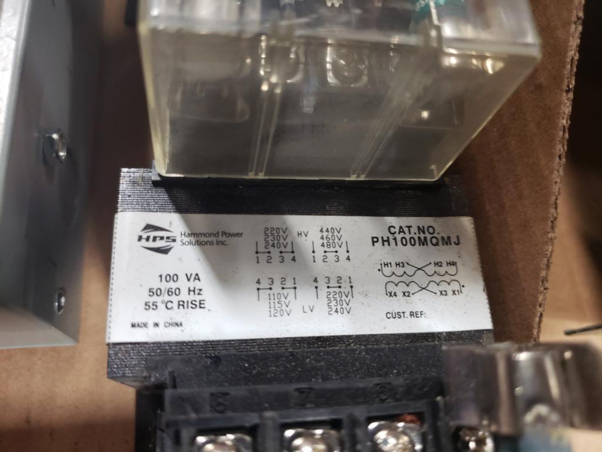 Qty 3 - Assorted electrical transformer,. Jefferson Electric, Hammond Power Solutions. - Image 6 of 6