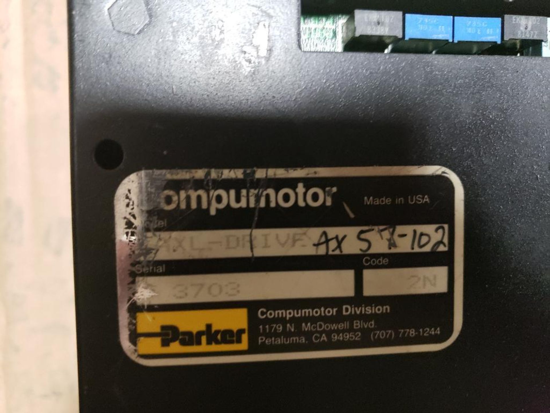 Qty 3 - Parker Compumotor Microstep drive. AX-Series. AXL-DRIVE. - Image 7 of 9