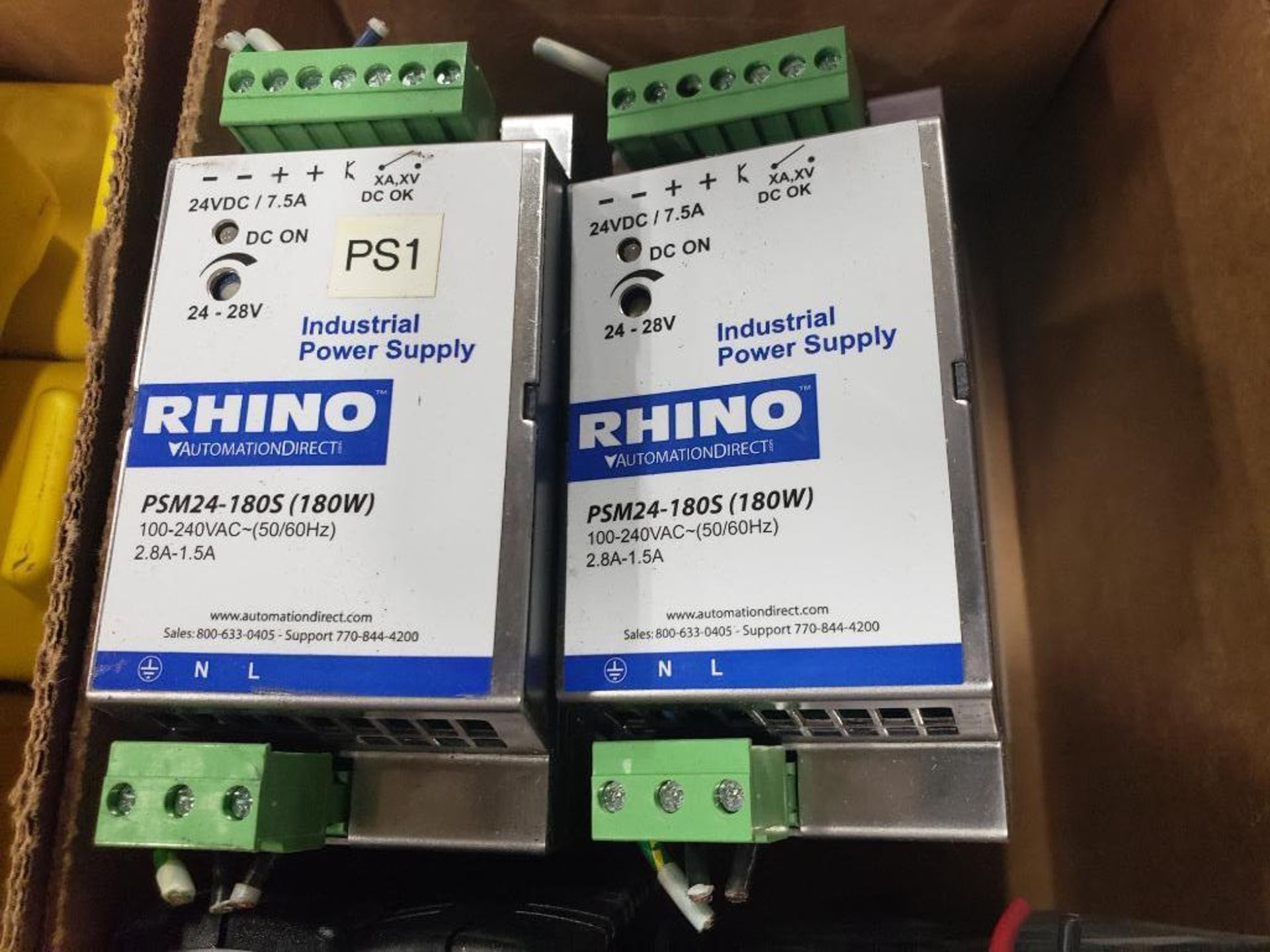 Qty 5 - Assorted Rhino power supply. - Image 3 of 4