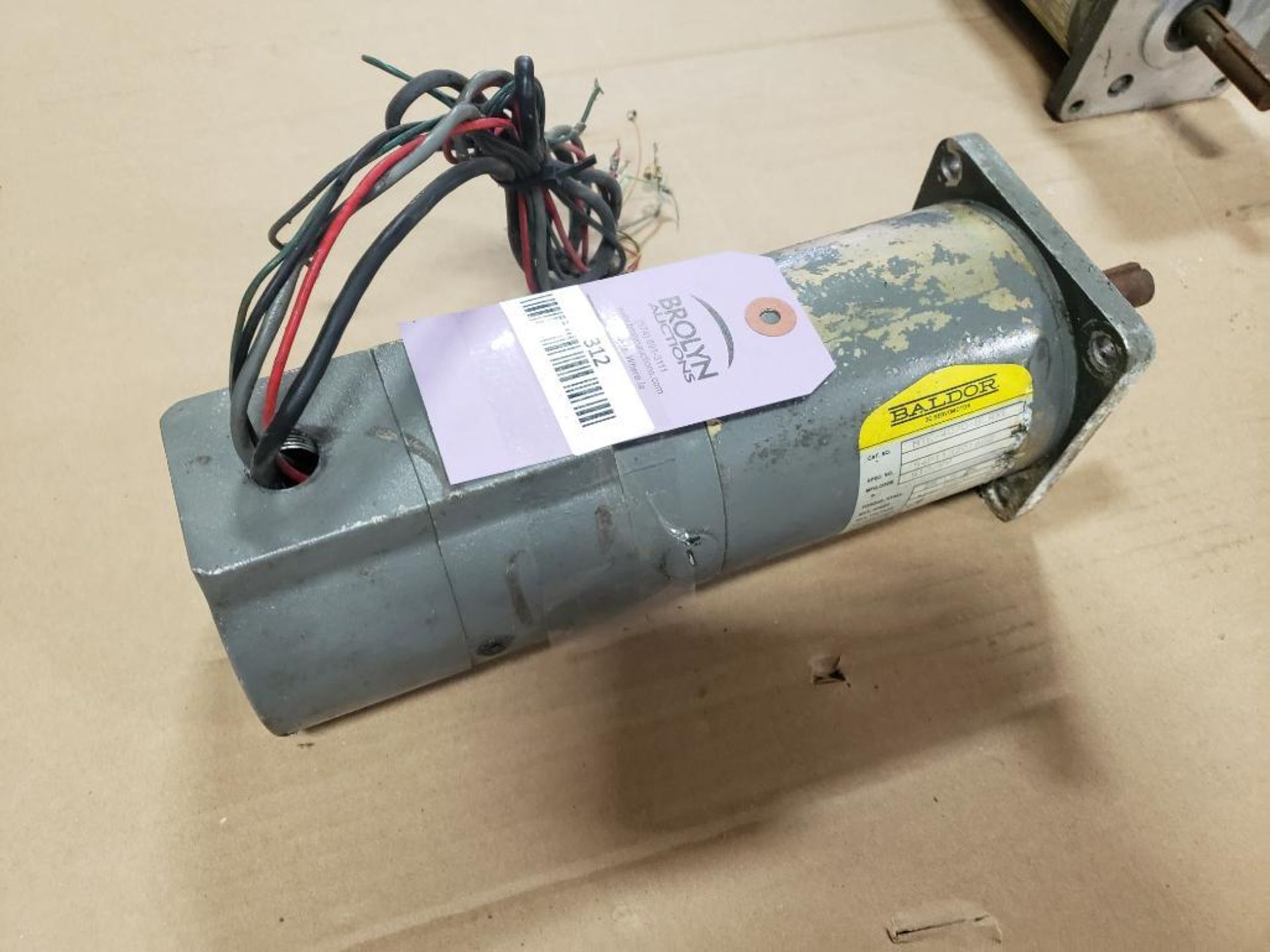 Baldor DC servo motor MTE-4070-BLAXE. - Image 3 of 3