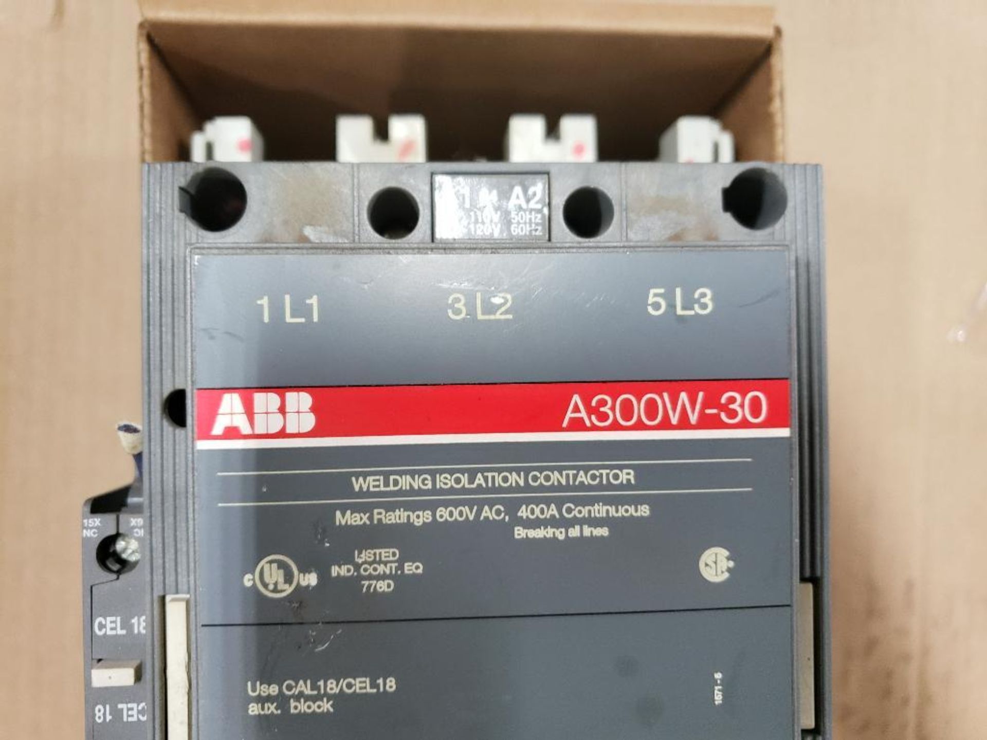 ABB A300W-30 welding isolation contactor. - Image 3 of 4