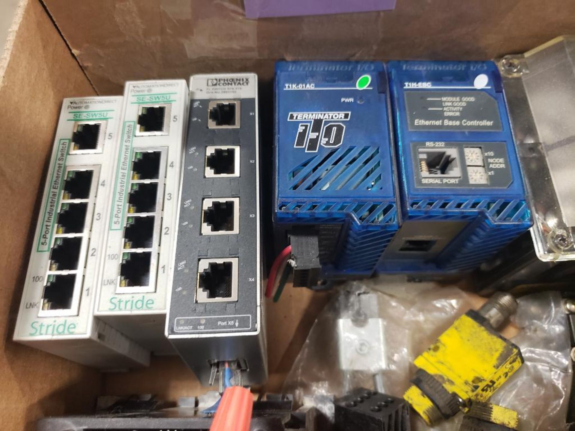 Assorted electrical relays, switches. STI, Banner, Phoenix Contact, Automation Direct. - Image 2 of 7