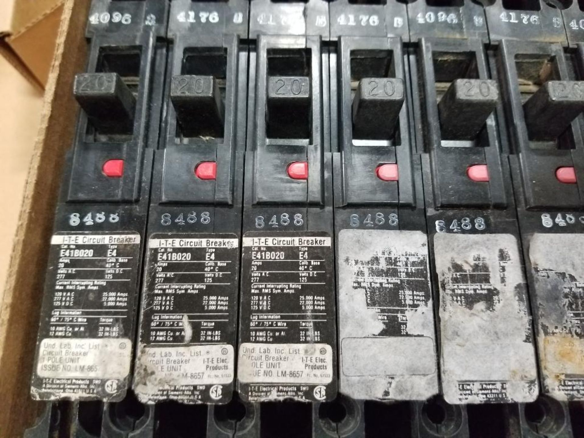 Qty 16 - Assorted ITE circuit breakers. - Image 2 of 6