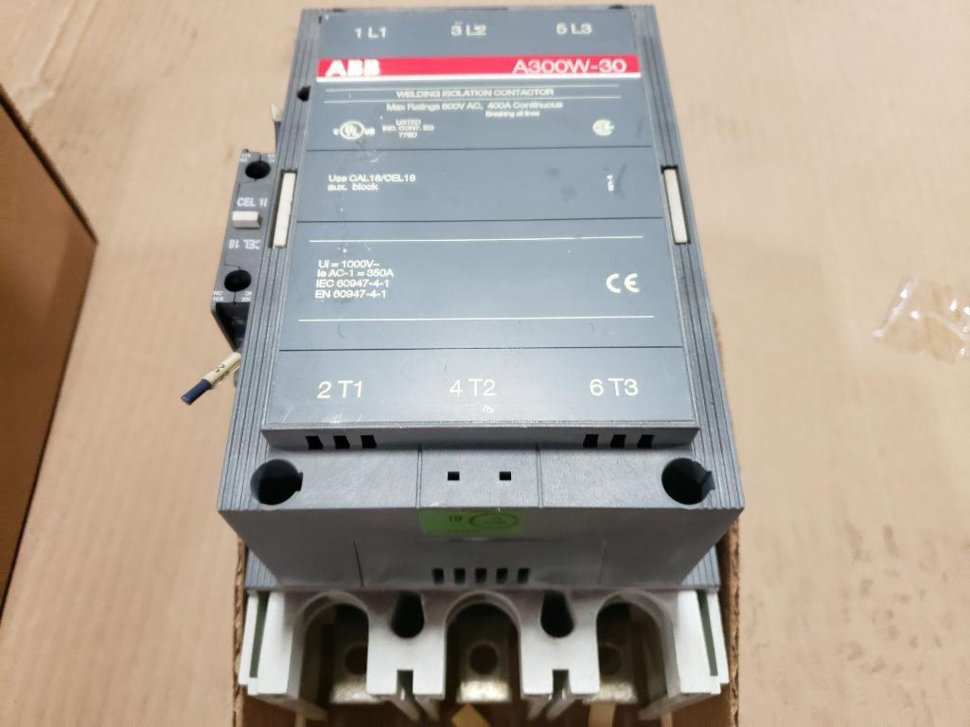 ABB A300W-30 welding isolation contactor. - Image 2 of 4