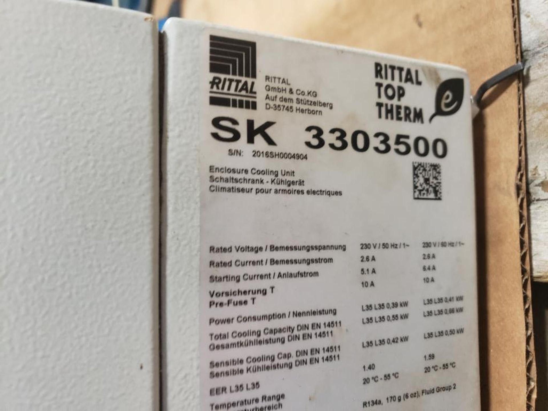 Rittal top therm SK-3303500 enclosure cooling unit. - Image 5 of 7