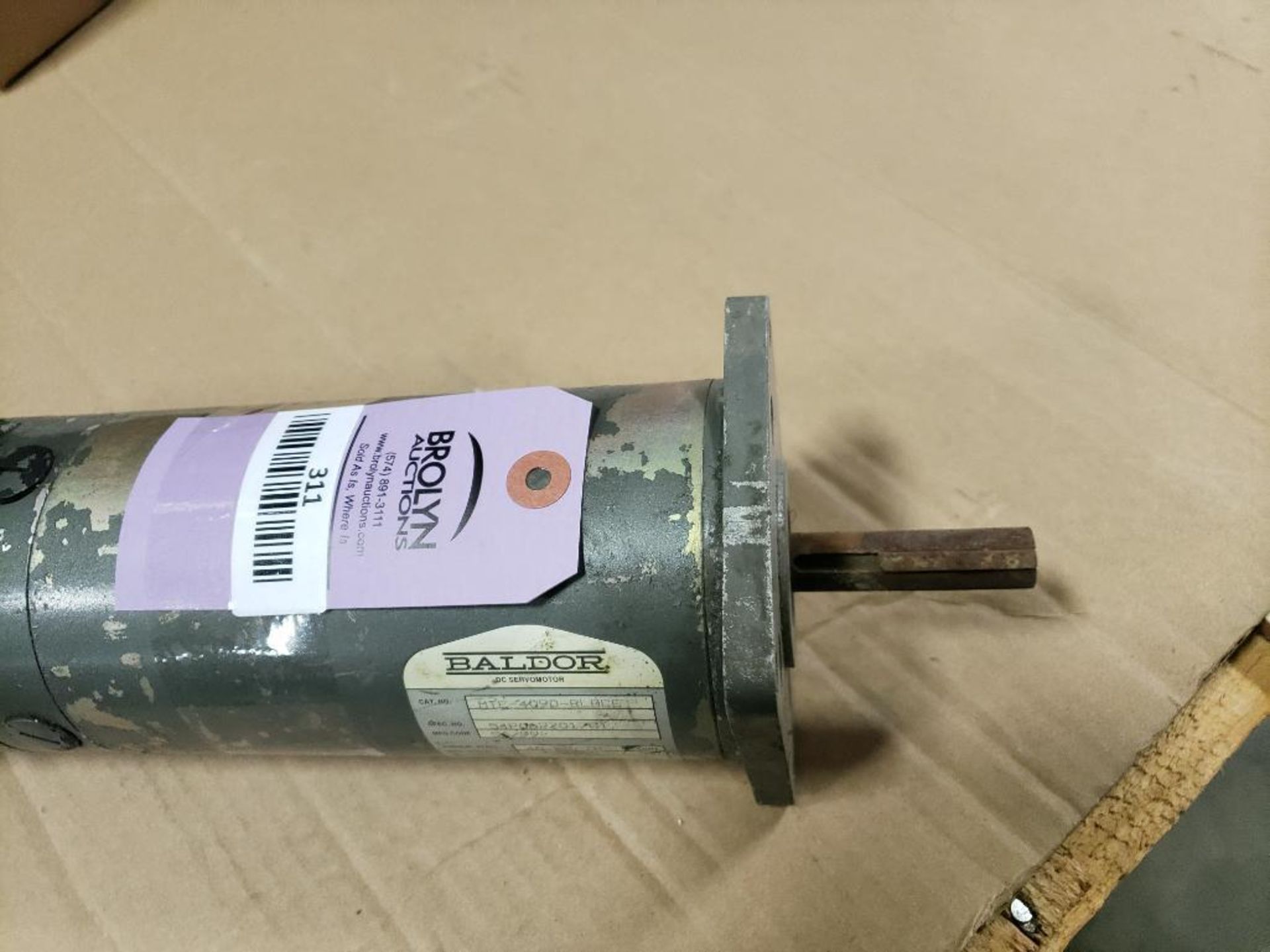 Baldor DC servo motor MTE-4050-BL8CE. - Image 6 of 6