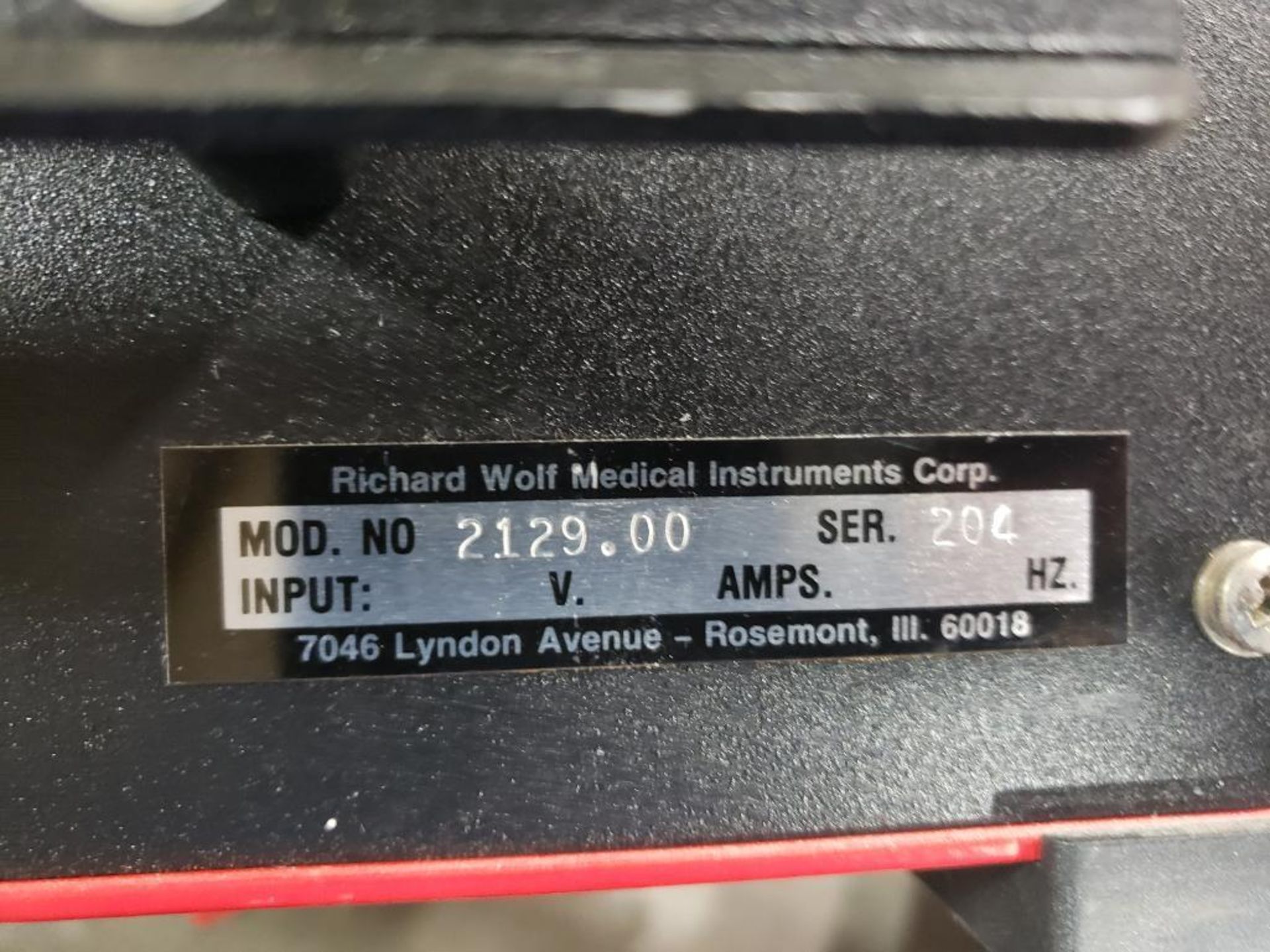 R.Wolf 2129.00 Co2 Metromat insufflator. - Image 4 of 4