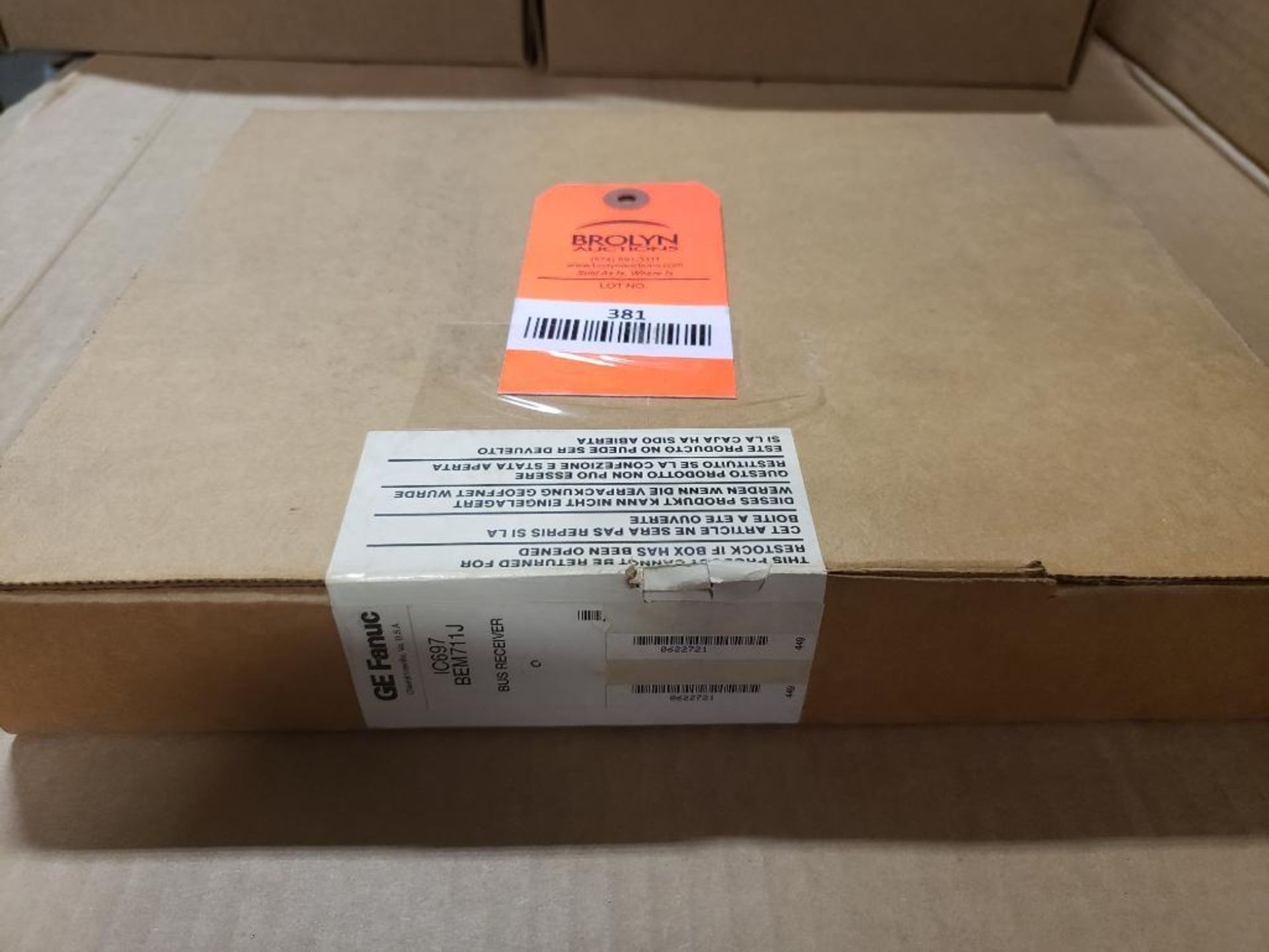 GE Fanuc IC697BEM711J Bus Receiver. New in sealed box. - Image 5 of 5