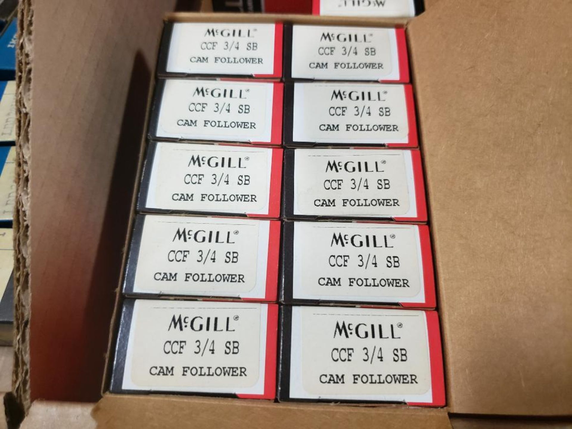 Qty 19 - McGill CCF 3/4 SB Cam Follower. New in box. - Image 2 of 3