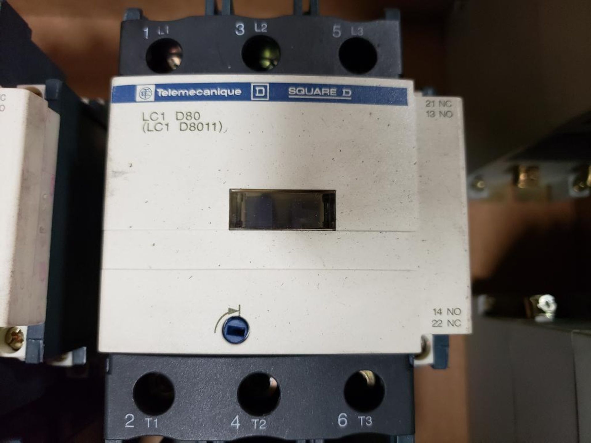 Assorted electrical contactor, motor protector. Square-D Telemecanique, Allen Bradley. - Image 4 of 10