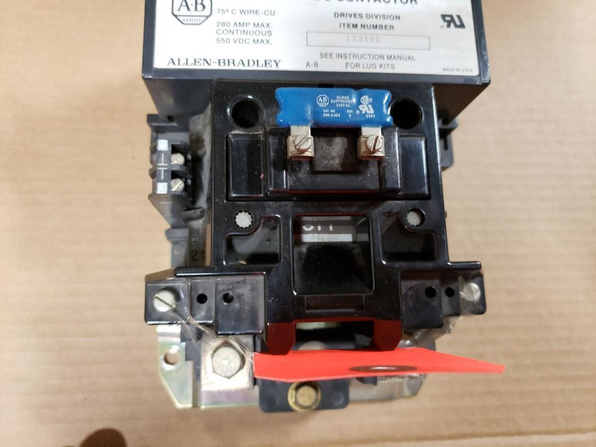 Allen Bradley DC contactor. 123191. - Image 4 of 8